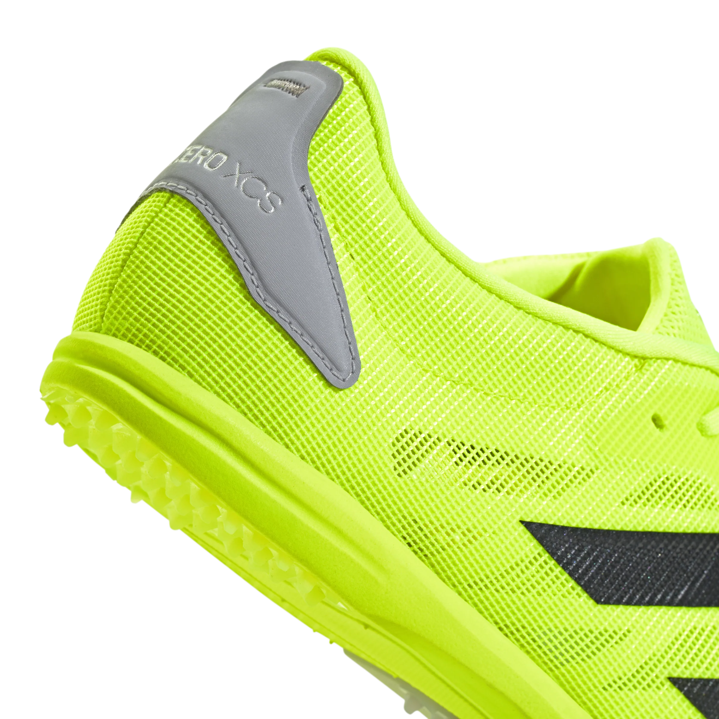 Adidas Adizero XCS Cross Country Spikes - Lucid Lemon/Core Black/Halo Silver - AW25 - Image 3