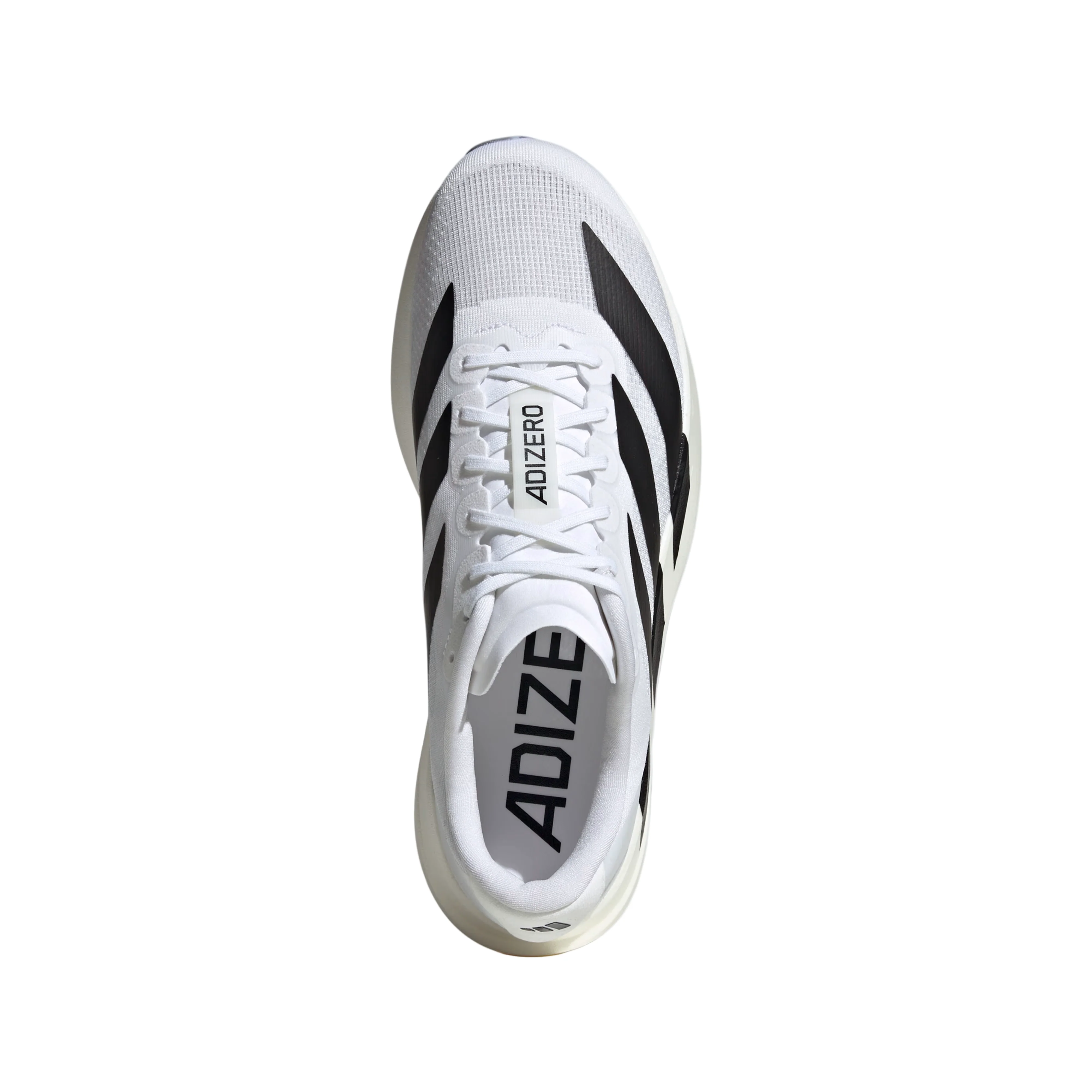 Adidas Mens Adizero Evo SL - Cloud White/Core Black/Cloud White - Neutral - AW25 - Image 6