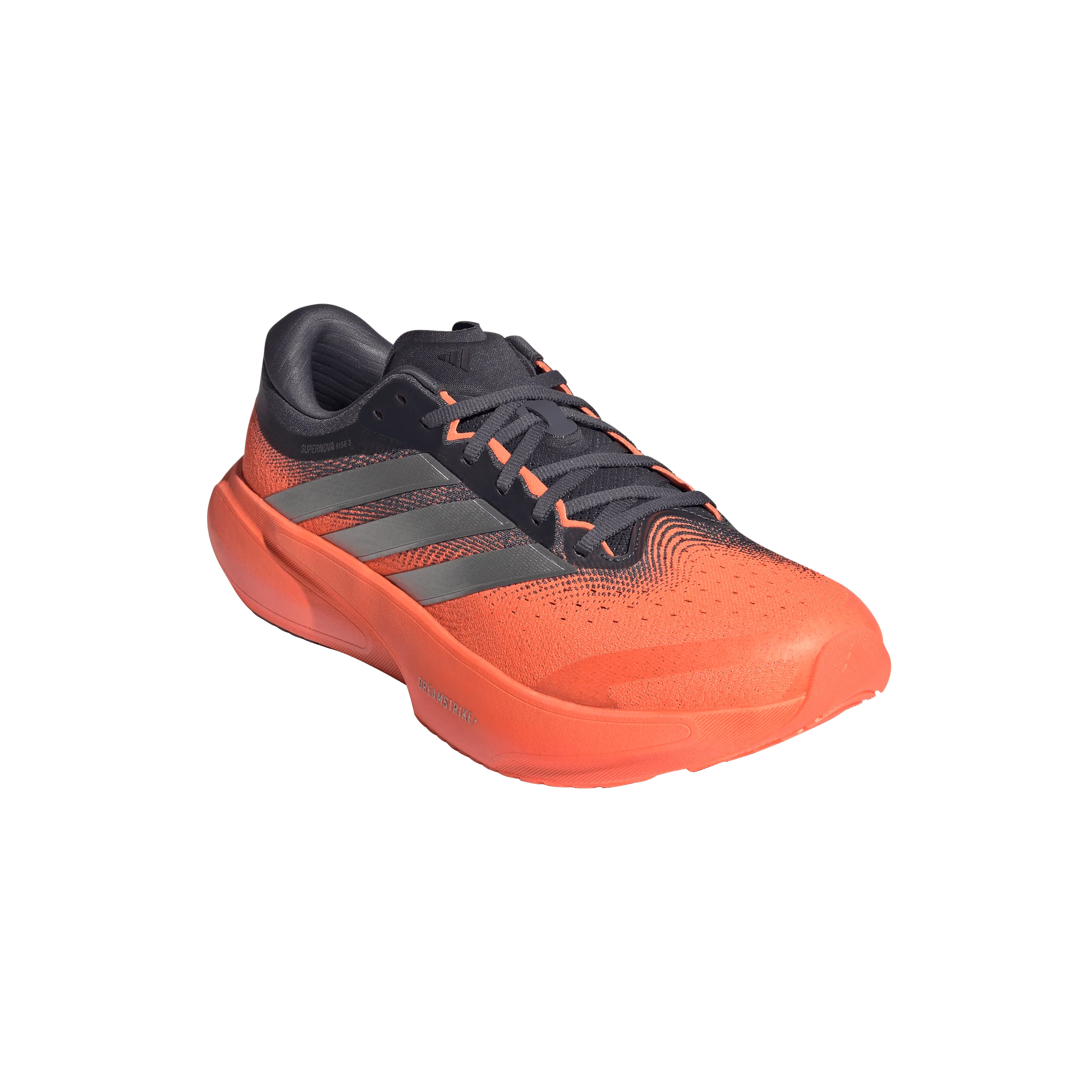 Adidas Mens Supernova Rise 3 - Aurora Onix/Silver Metallic/Lucid Orange - Neutral - SS26 - Image 4