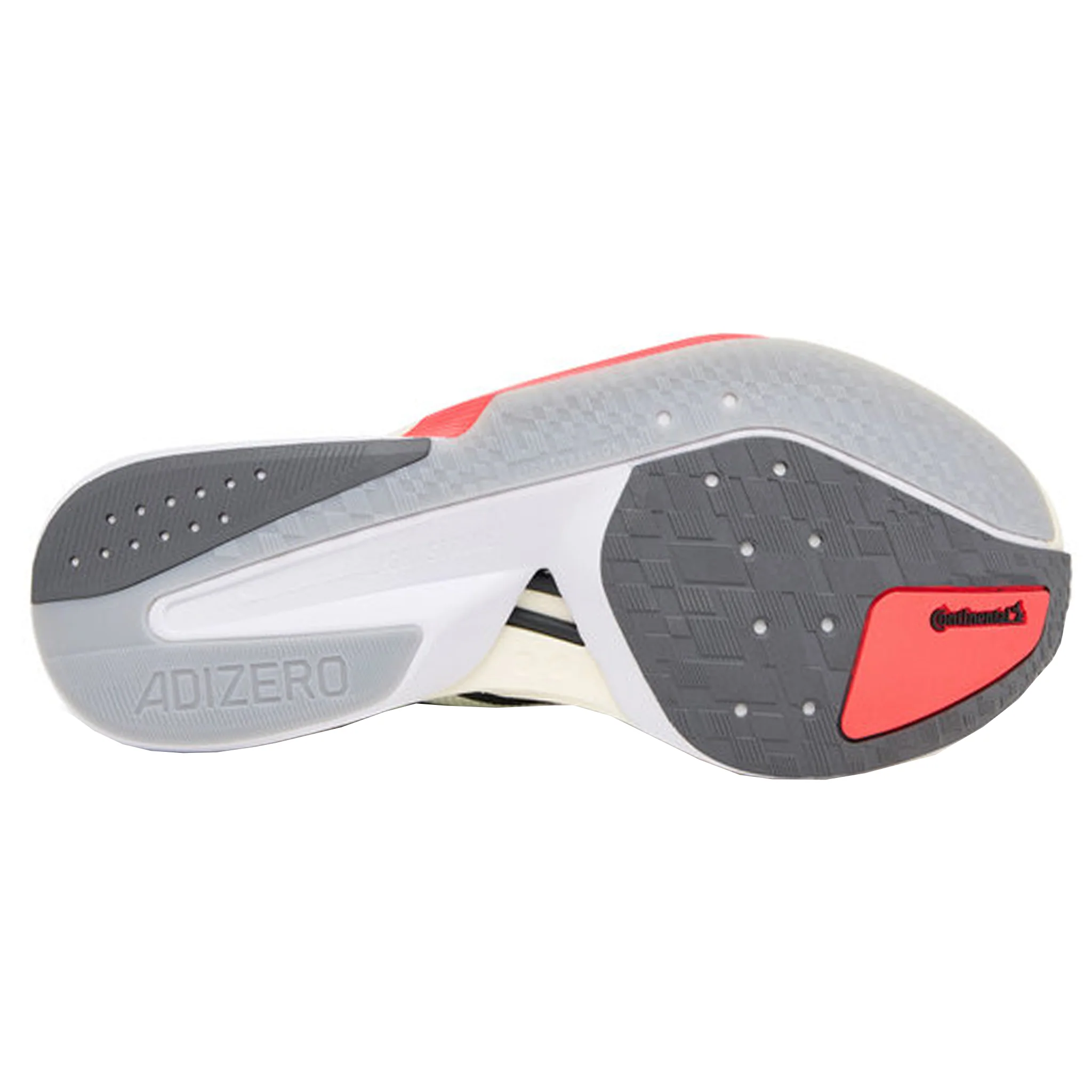 Adidas Womens Adizero Boston 13 - Footwear White/Core Black/Lucid Red - Neutral - AW25 - Image 2