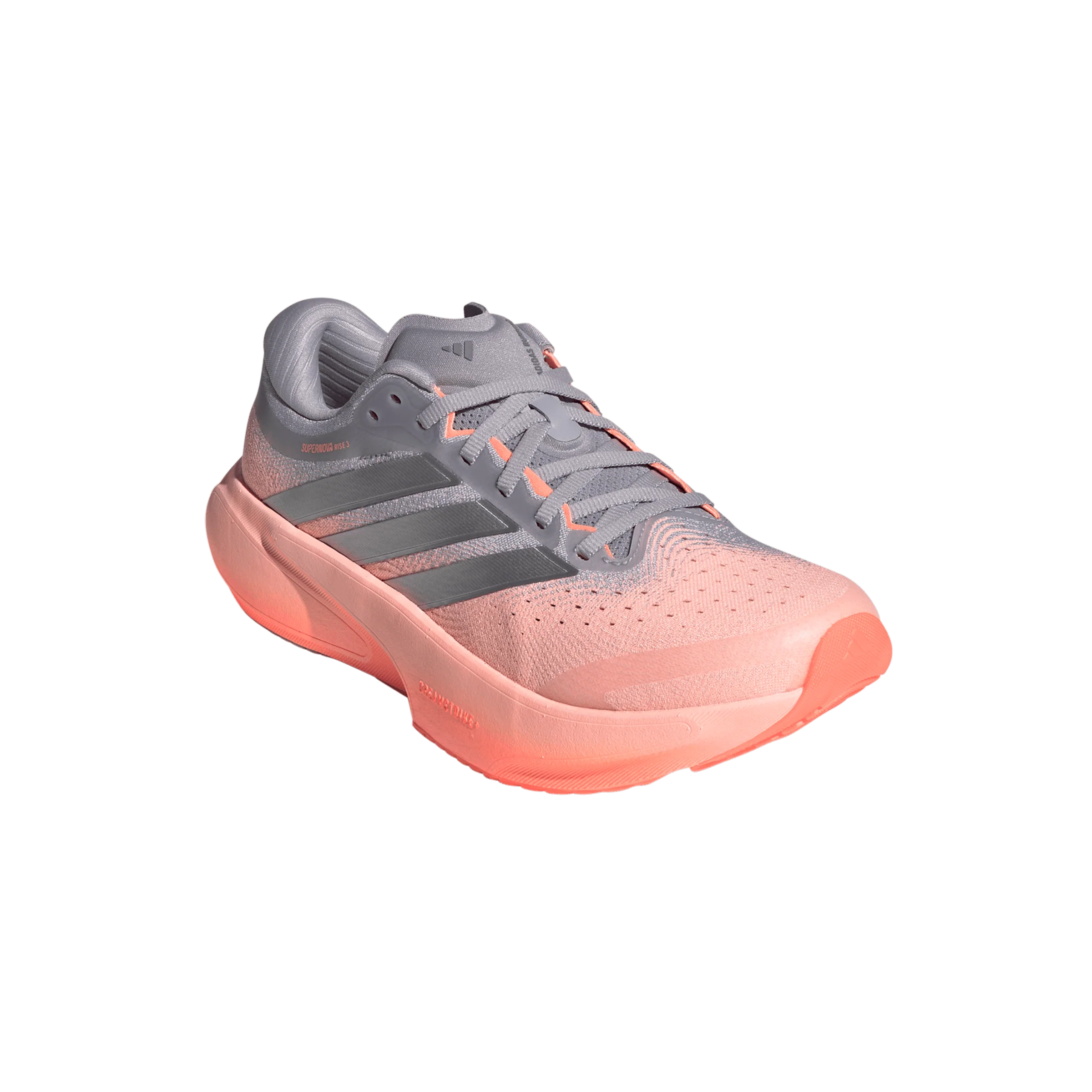 Adidas Womens Supernova Rise 3 - Clear Orange/Silver Metallic/Glory Grey - Neutral - SS26 - Image 4