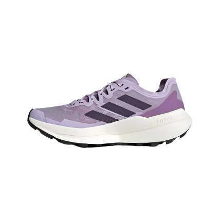 Adidas Womens Terrex Agravic Speed - Powder Plum/Aurora Plum/Lucid Red - Trail - AW25 - Image 4