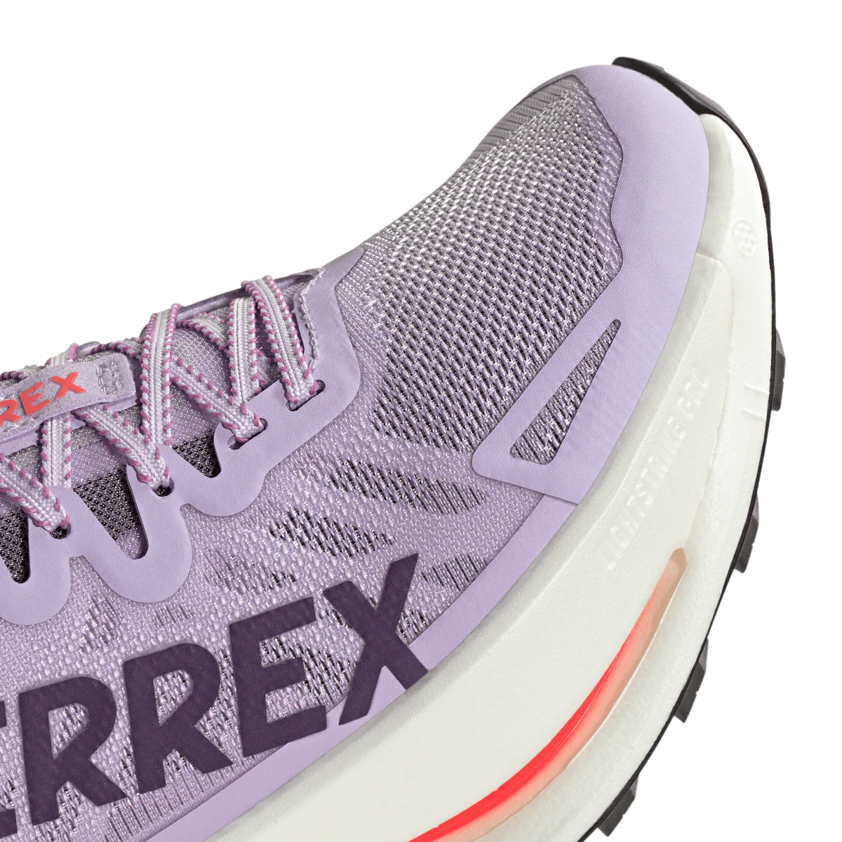 Adidas Womens Terrex Agravic Speed Ultra - Powder Plum/Aurora Plum/Lucid Red - Trail - AW25 - Image 5