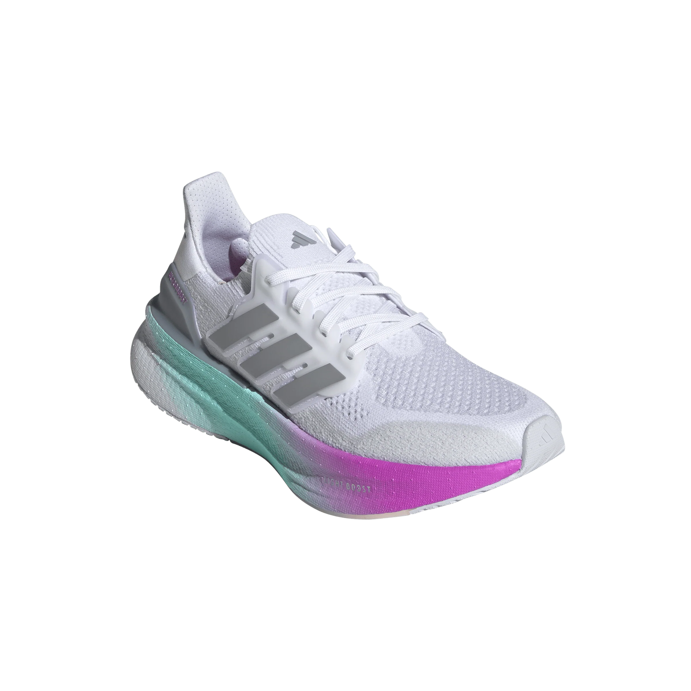 Adidas Womens Ultraboost 5 - Footwear White/Halo Silver/Purple Burst - Neutral - SS26 - Image 4