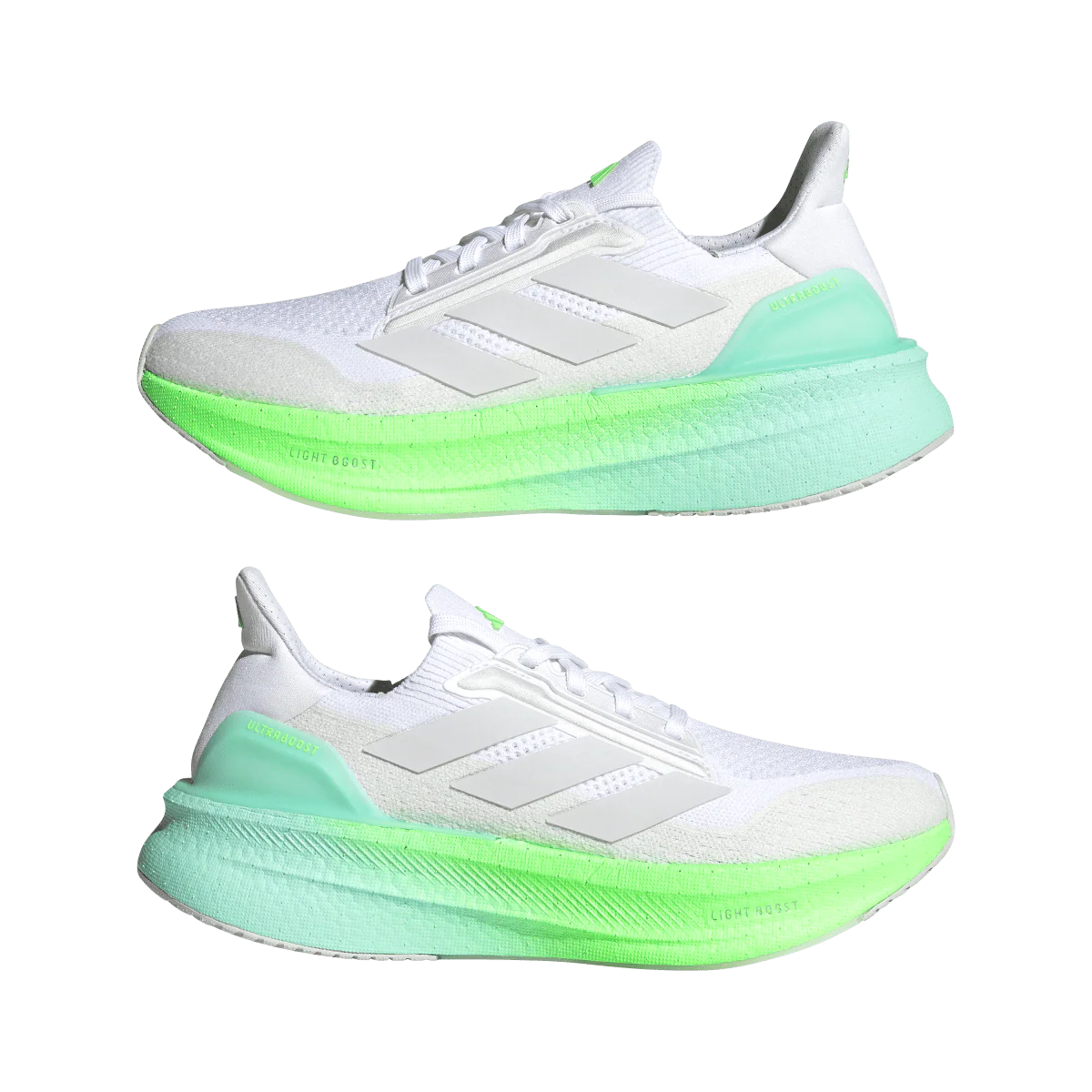 Adidas Womens Ultraboost 5X - Footwear White/Dash Grey/Lime Burst - Neutral - AW25 - Image 11