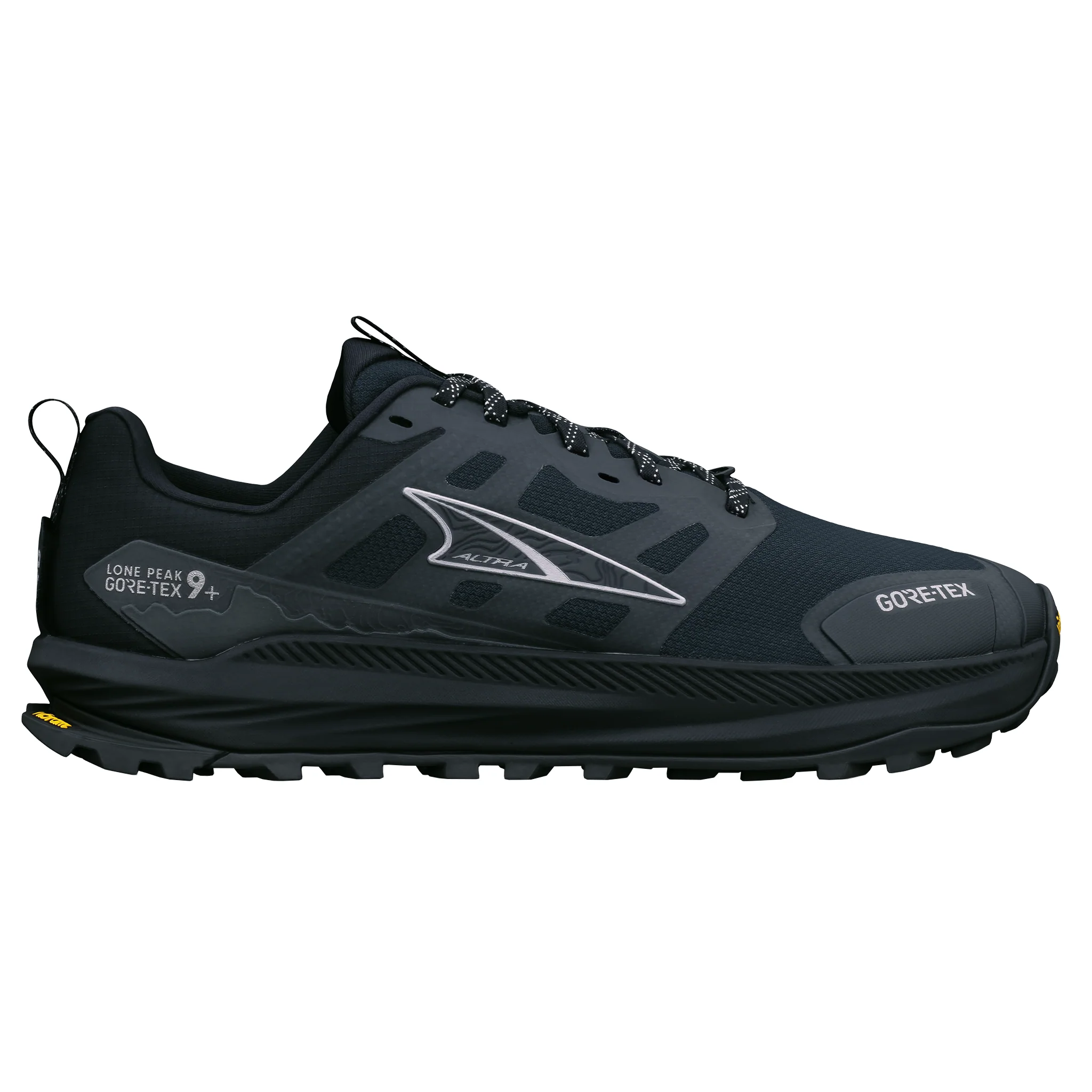 Altra Mens Lone Peak 9+ GTX - Black/Black - Trail - SS26