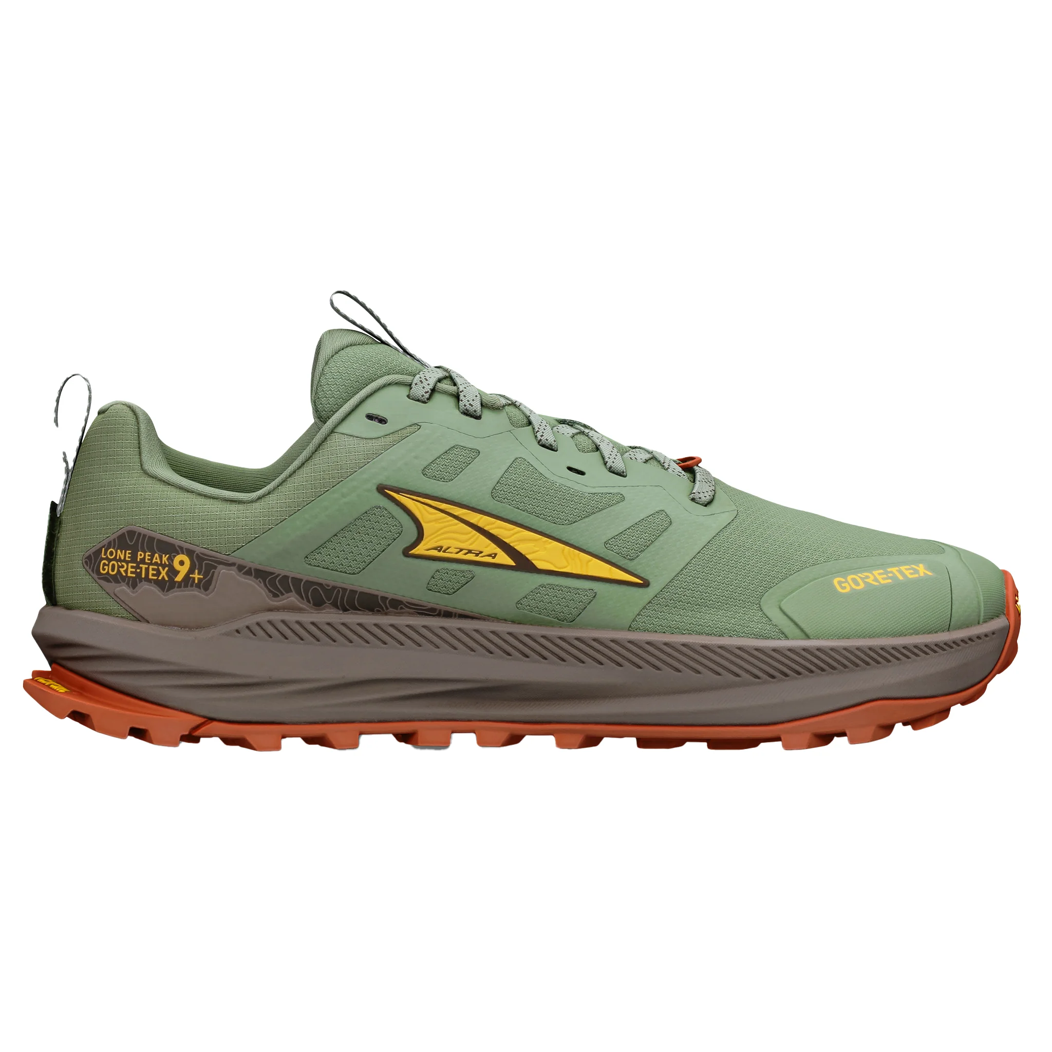 Altra Mens Lone Peak 9+ GTX - Dusty Olive - Trail - SS26