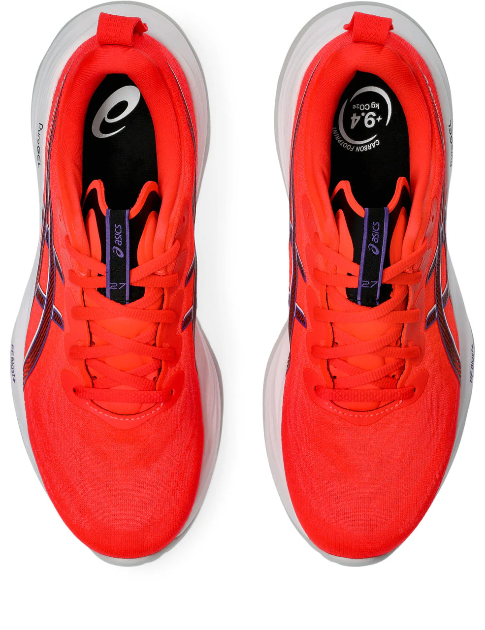 Asics Mens Gel Cumulus 27 - Flash Red/White - Neutral - AW25 - Image 6