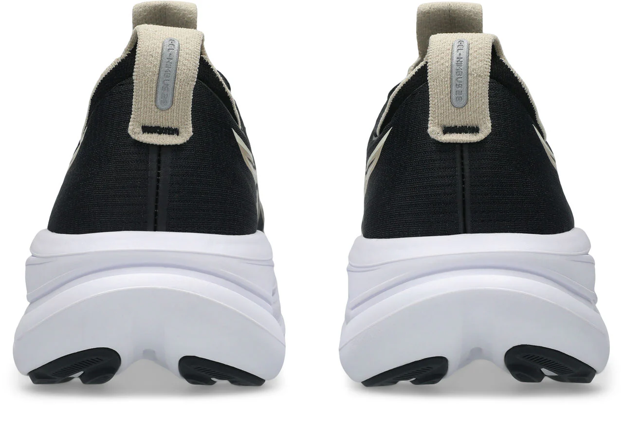 Asics Womens Gel Nimbus 28 - Black/Feather Grey - Neutral - SS26 - Image 5