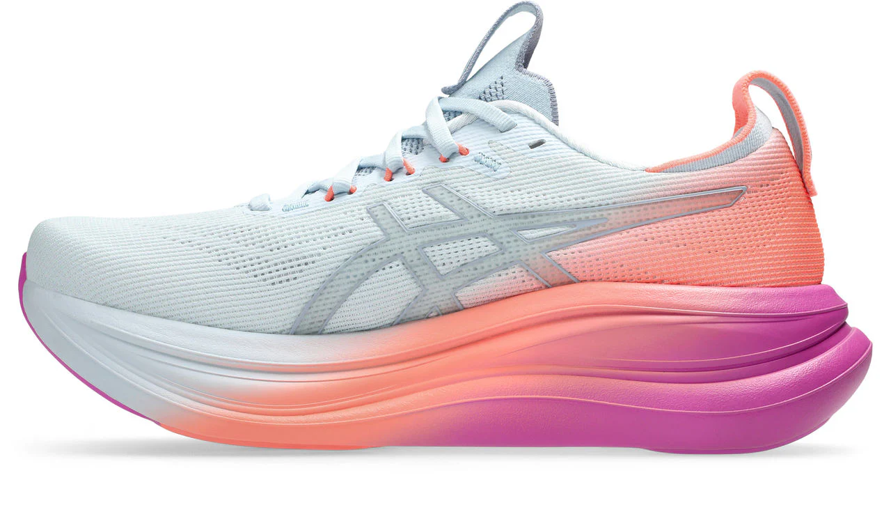 Asics Womens Gel Nimbus 28 - Sky/Digital Sakura - Neutral - SS26 - Image 6