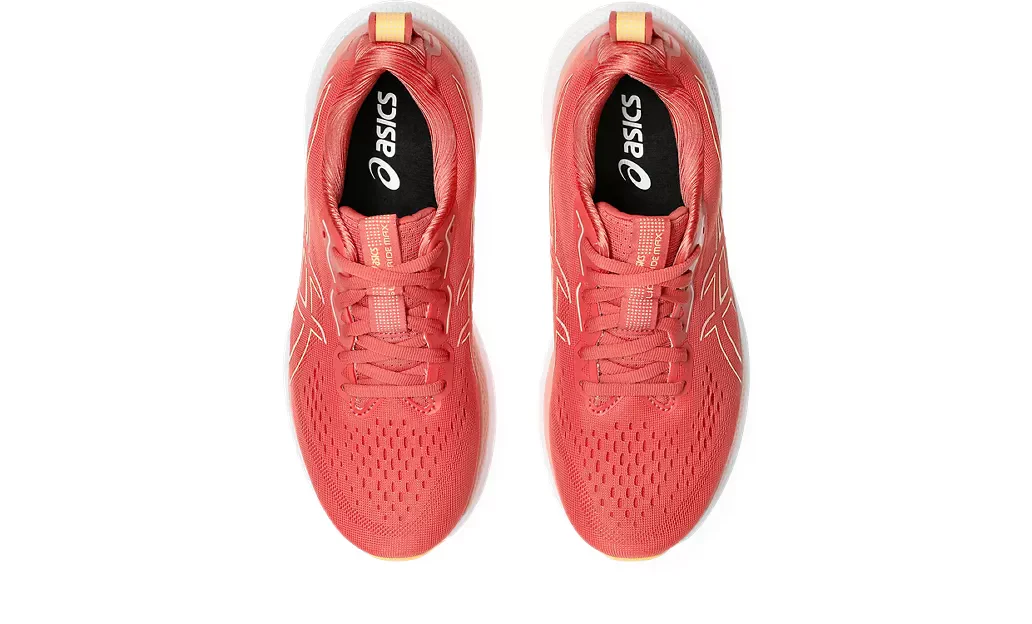 Asics Womens Glideride Max - Dark Pink Clay/Orange Glow - Neutral - AW25 - Image 5