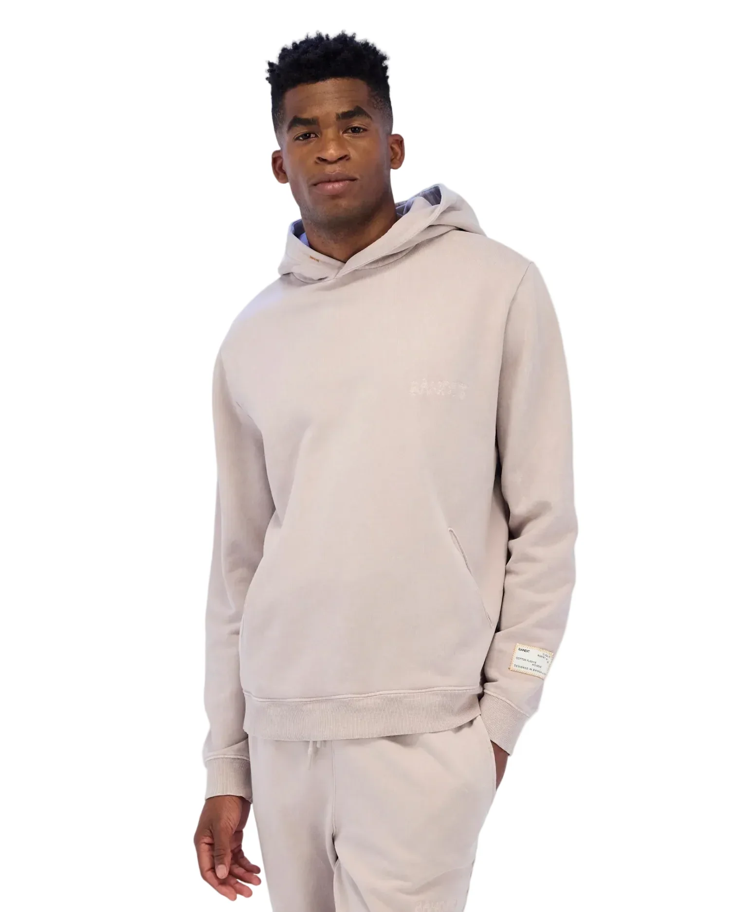 Bandit Unisex Classic Cotton Hoodie - Ash - SS26 - Image 3