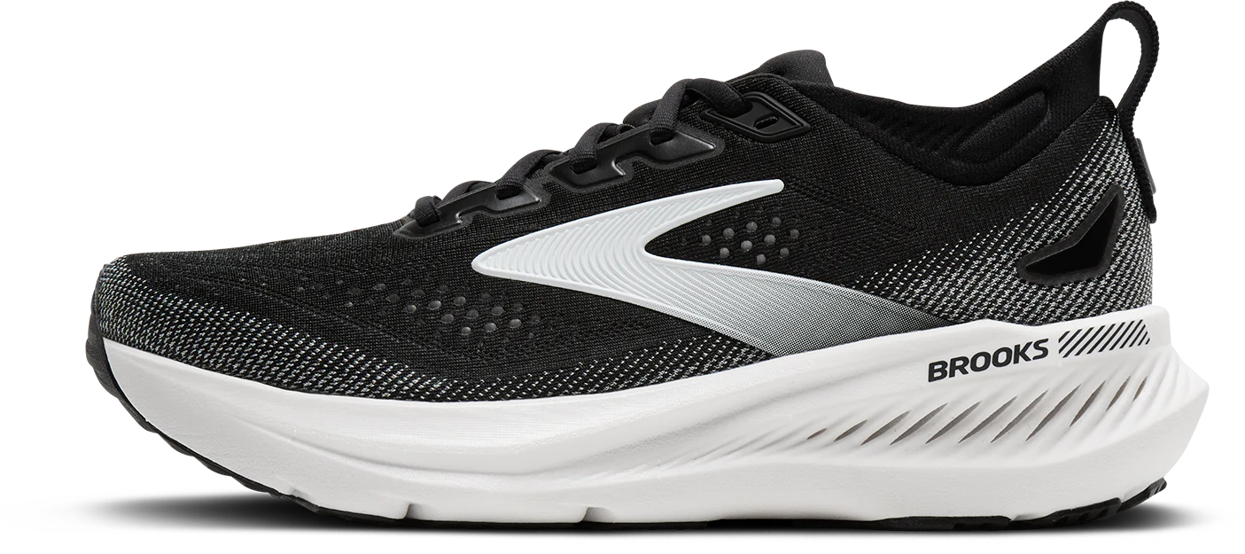 Brooks Mens Glycerin GTS 23 - Black/Grey/White - Stability - SS26 - Image 4