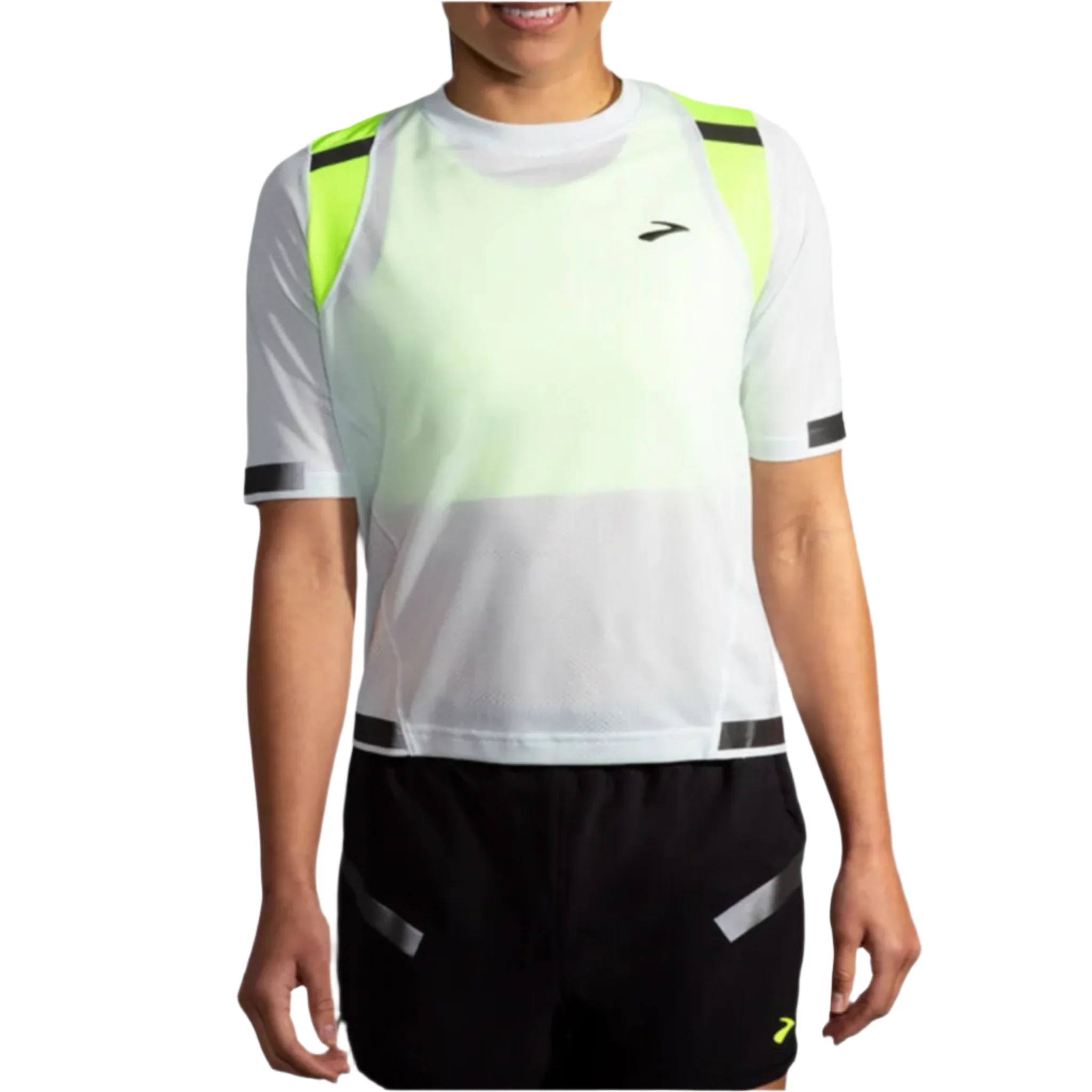 Brooks Womens Carbonite Short Sleeve - Image 3