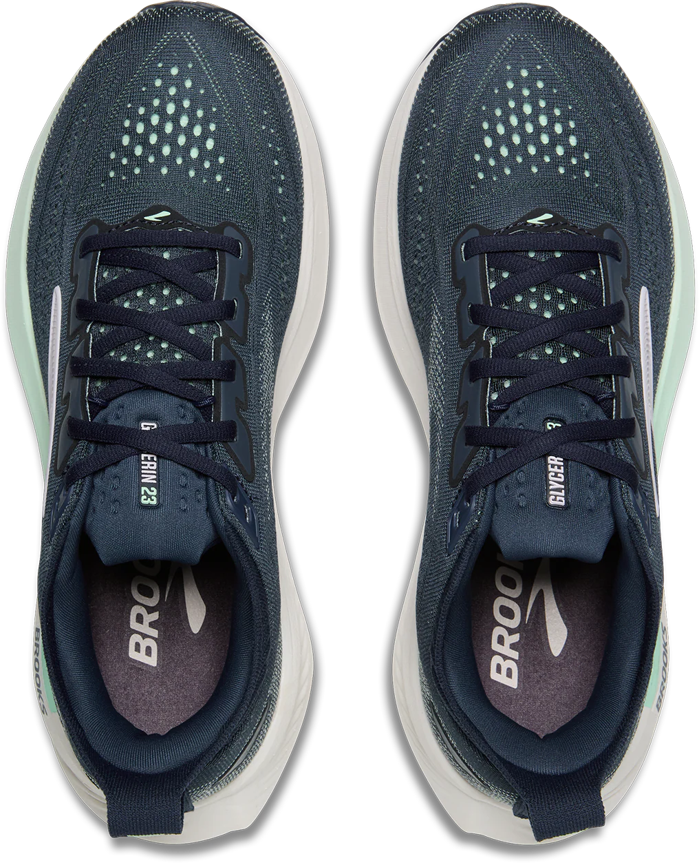 Brooks Womens Glycerin 23 - Spellbound/Yucca/Pink - Neutral - SS26 - Image 7