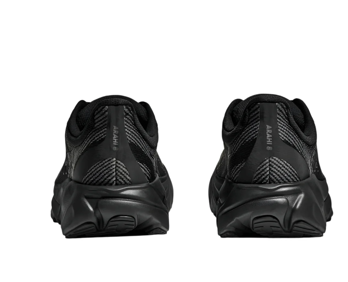 Hoka Mens Arahi 8 - Black/Black - Stability - AW25 - Image 7