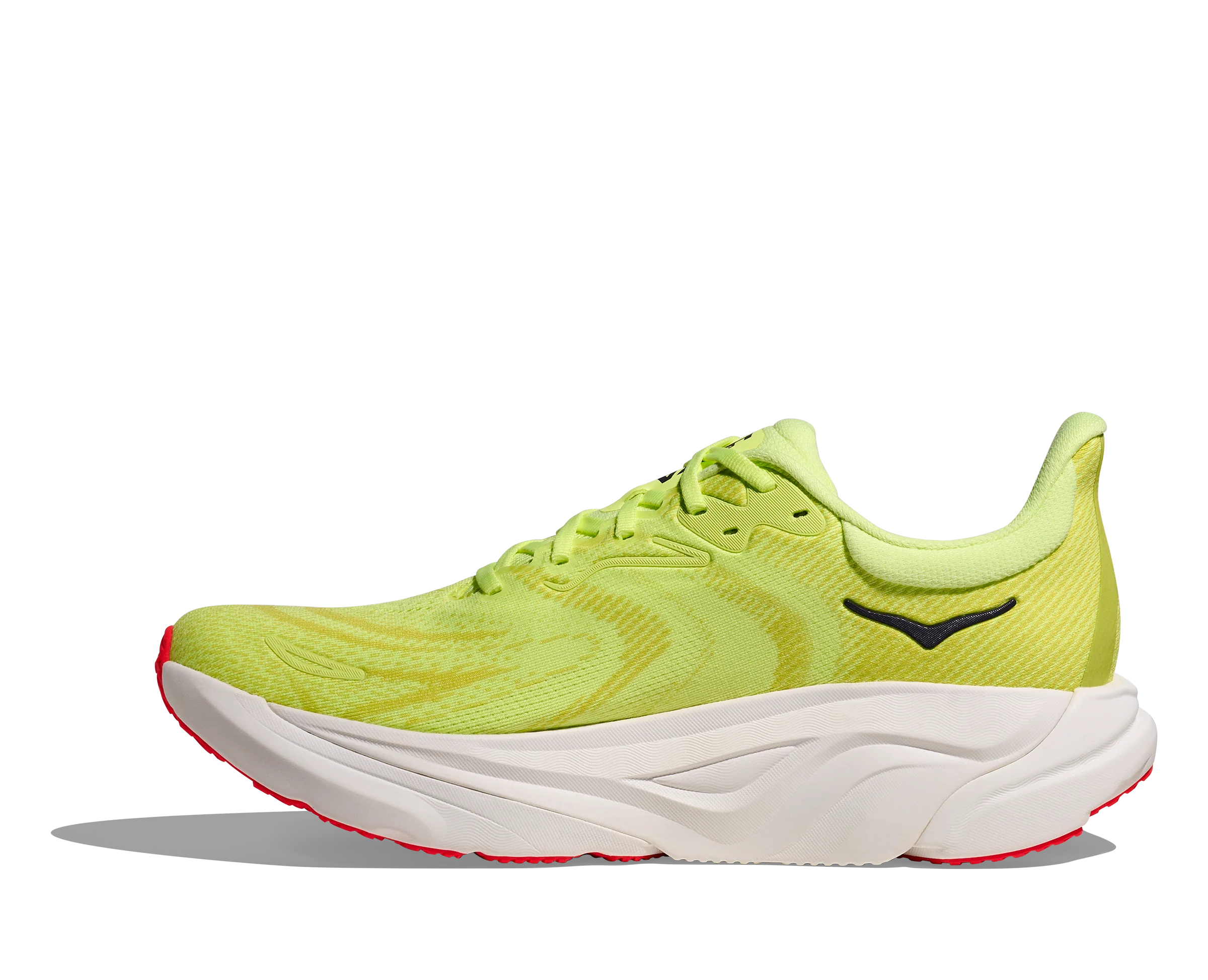 Hoka Mens Arahi 8 Wide - 2E Width - Neon Yuzu/Neon Flame - Stability - SS26 - Image 3