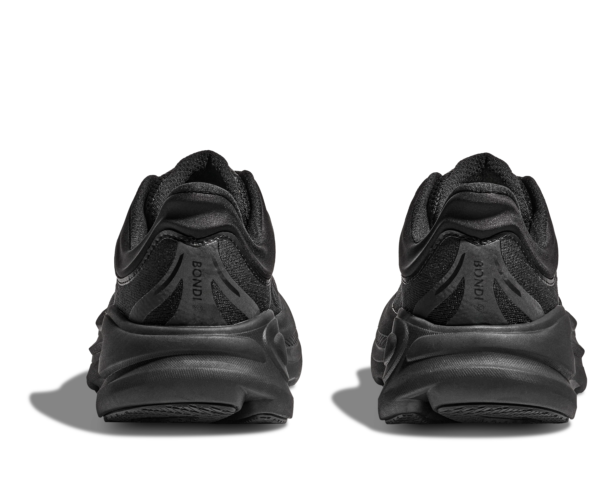 Hoka Mens Bondi 9 - Black/Black - Neutral - AW25 - Image 6