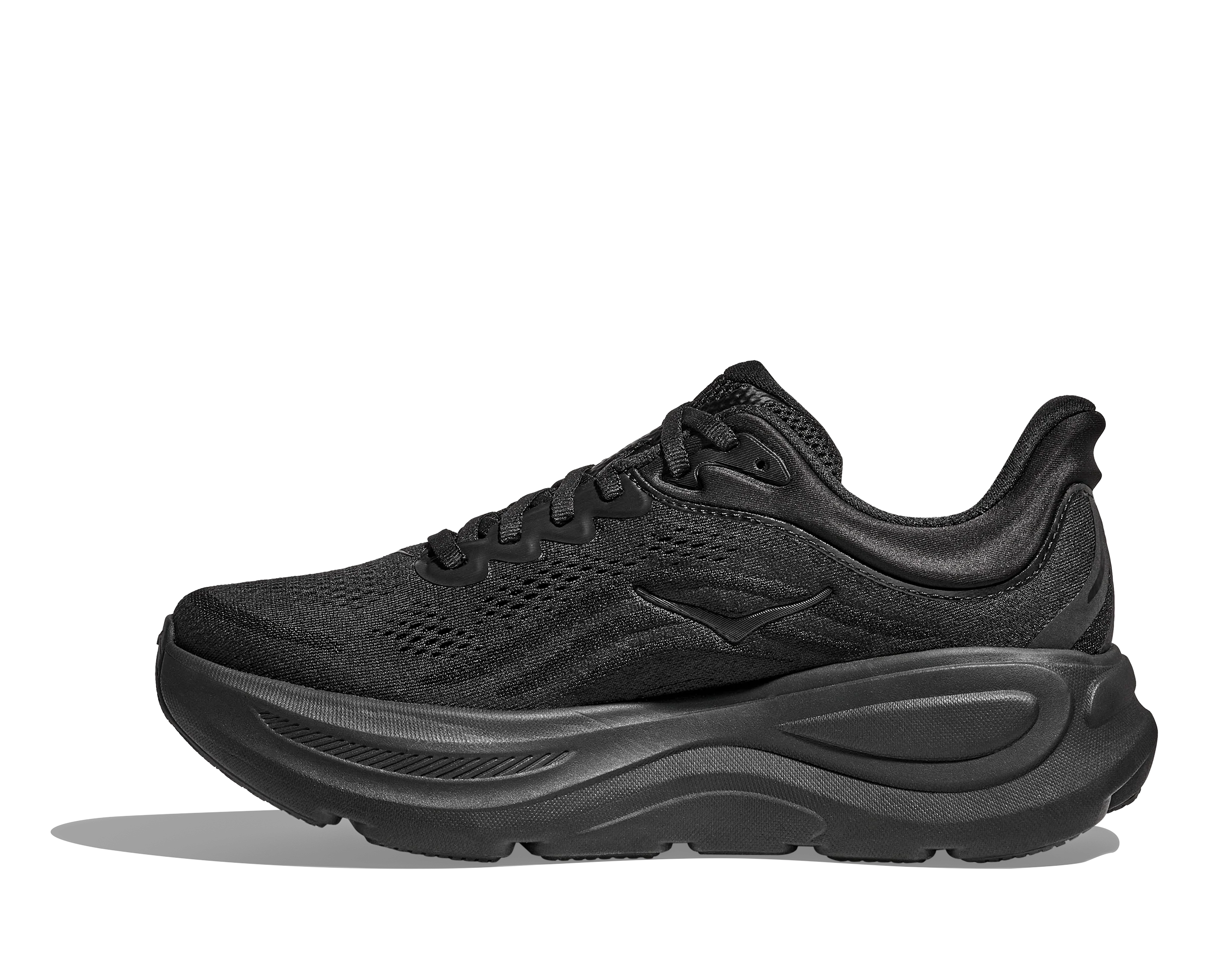 Hoka Mens Bondi 9 - Black/Black - Neutral - AW25 - Image 8