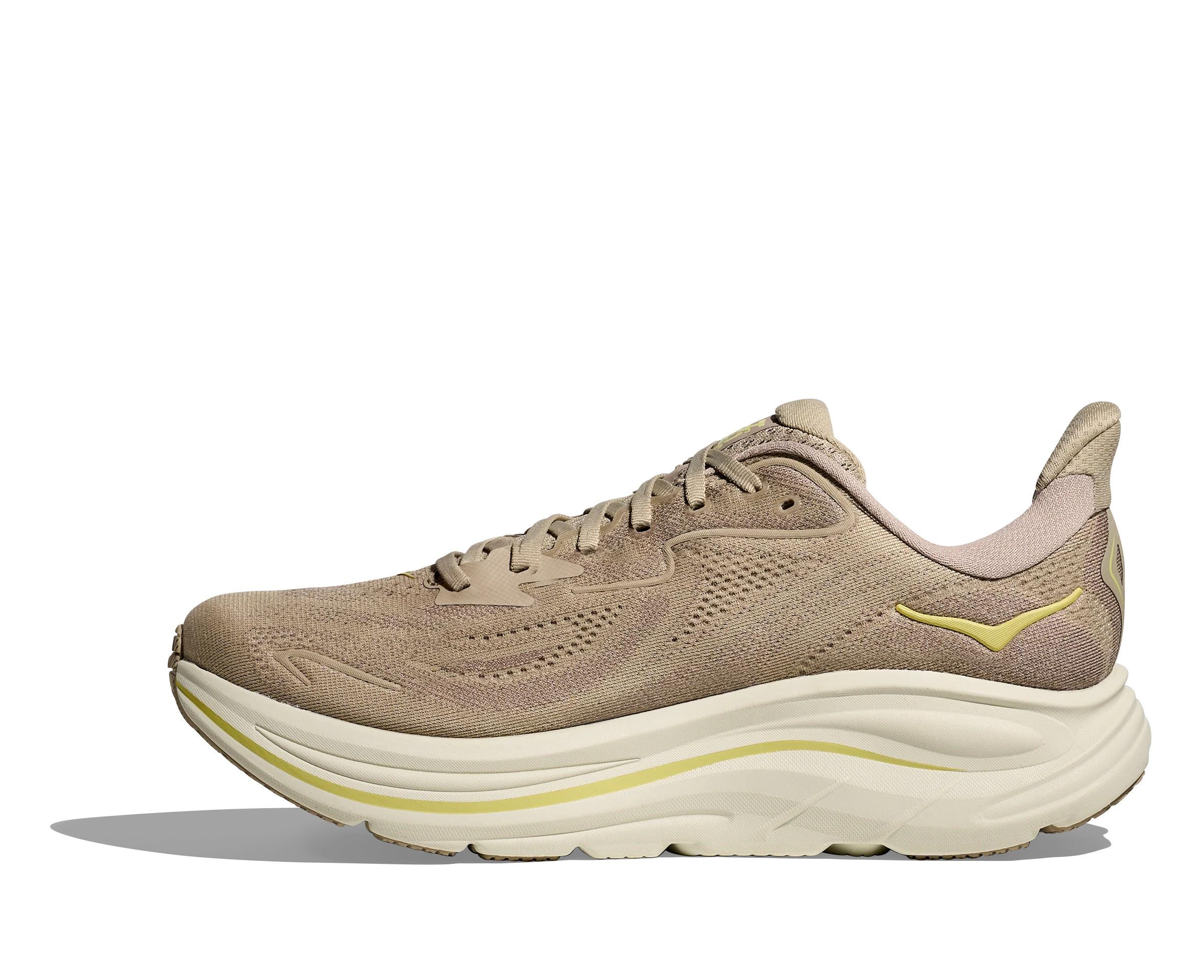 Hoka Mens Clifton 10 - Raw Linen/Stone - Neutral - AW25 - Image 3