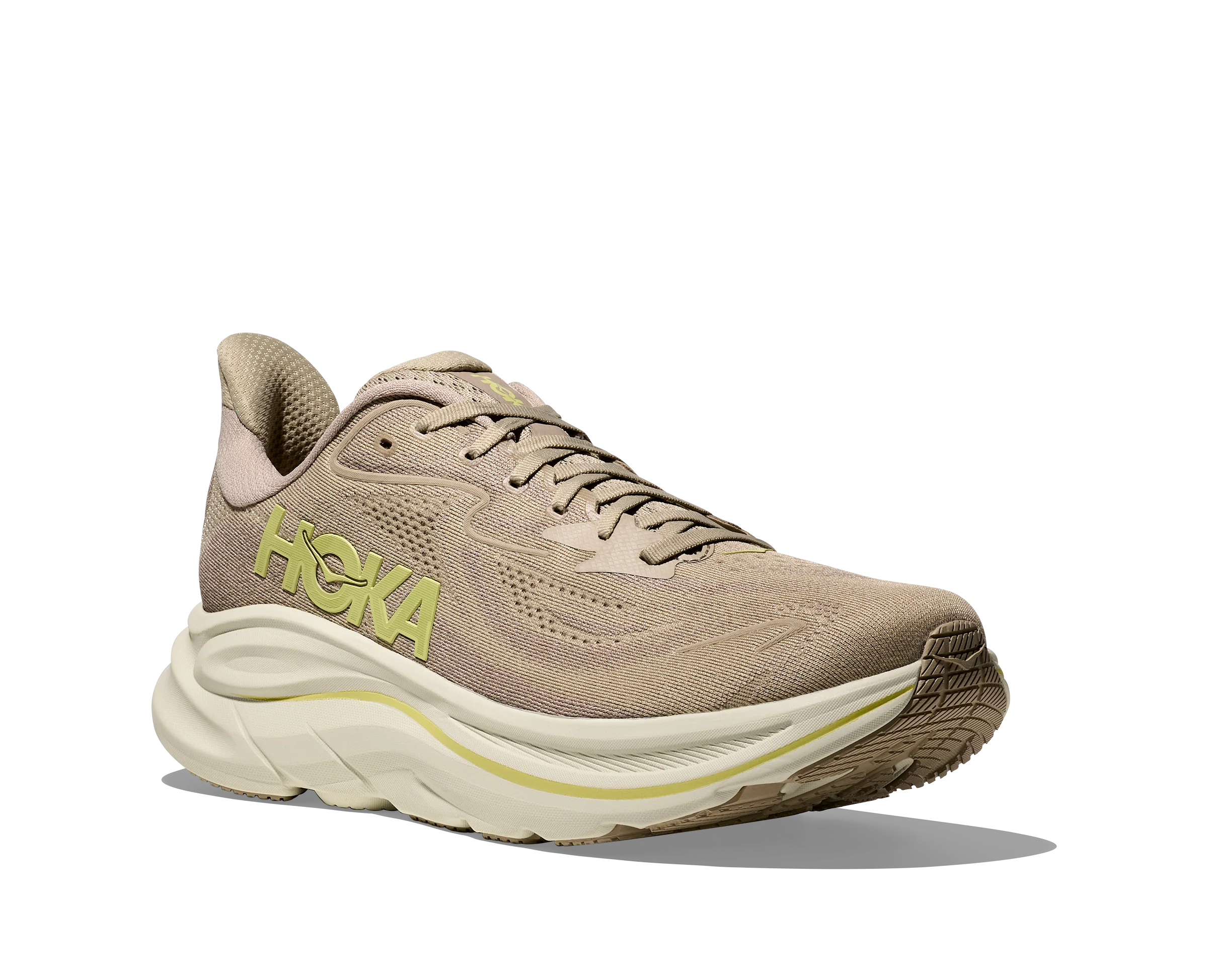 Hoka Mens Clifton 10 - Raw Linen/Stone - Neutral - AW25 - Image 5