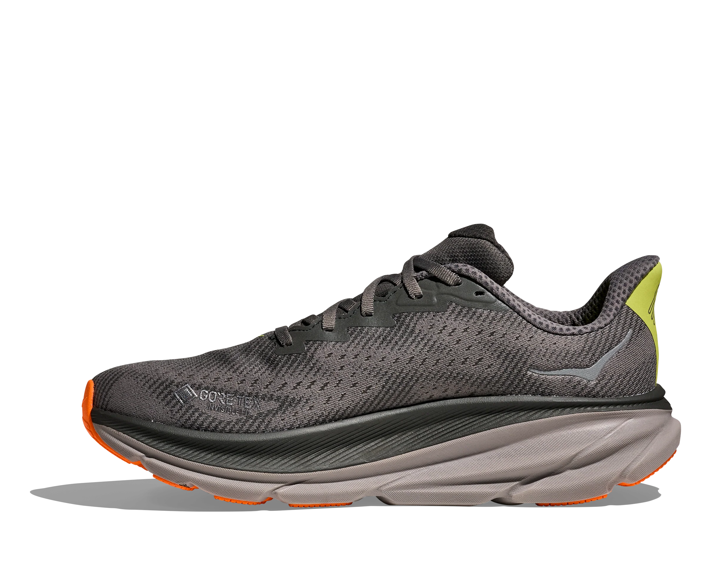 Hoka Mens Clifton 9 GTX - Asphalt Grey/Gravel - Neutral - AW25 - Image 8