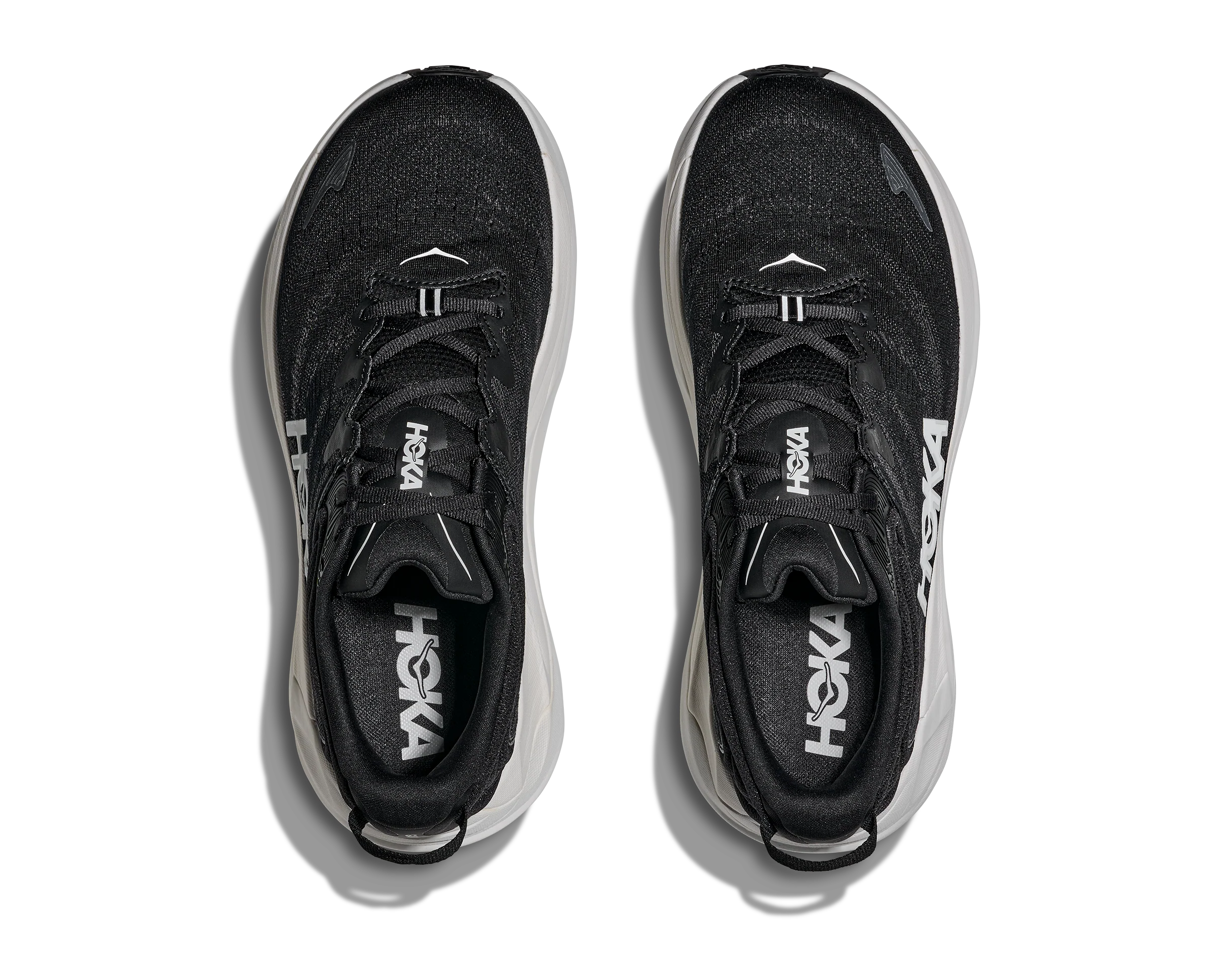 Hoka Mens Gaviota 6 - Black/White - Stability - SS26 - Image 3
