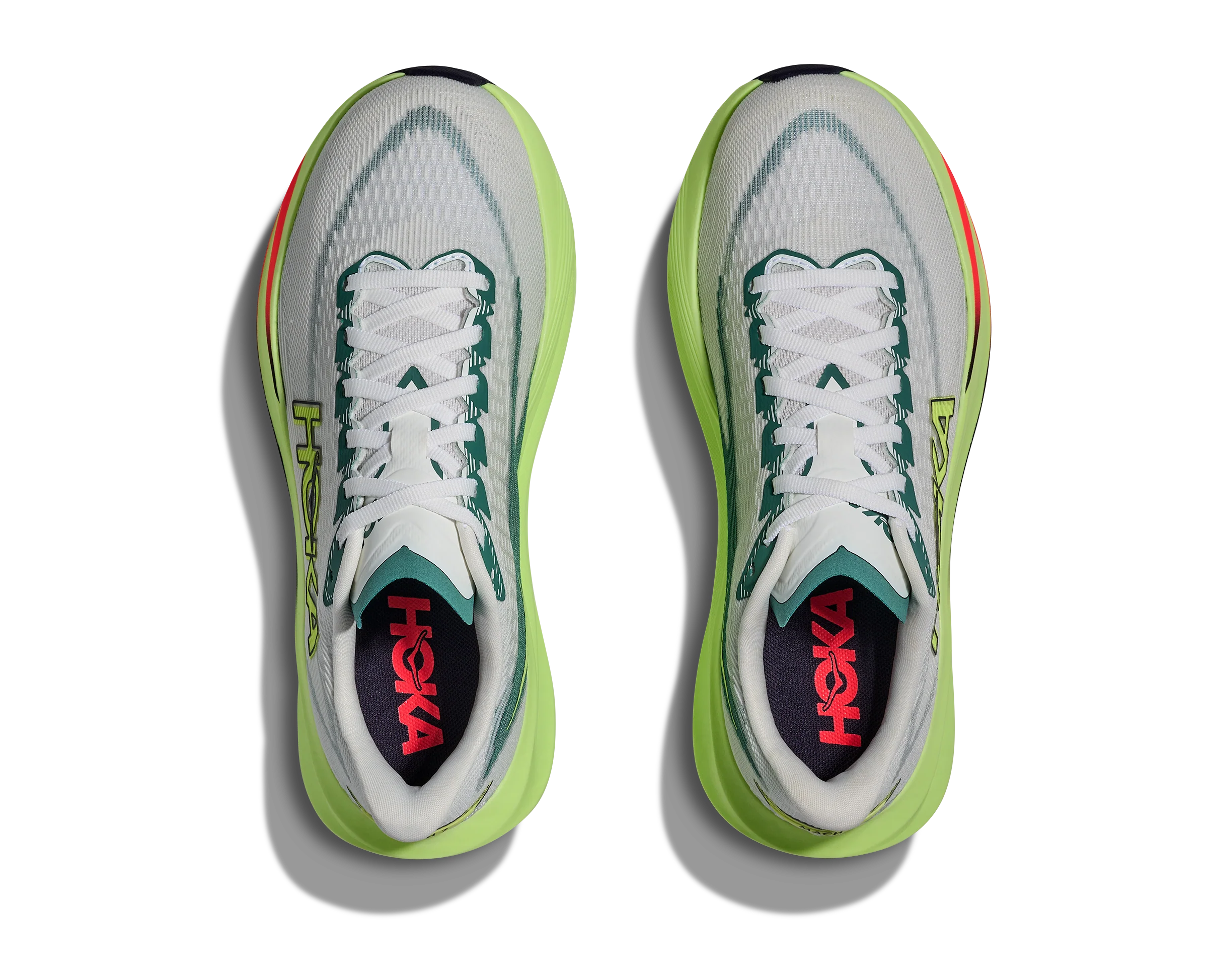 Hoka Mens Mach 7 - Frost/Neon Yuzu - Neutral - SS26 - Image 3