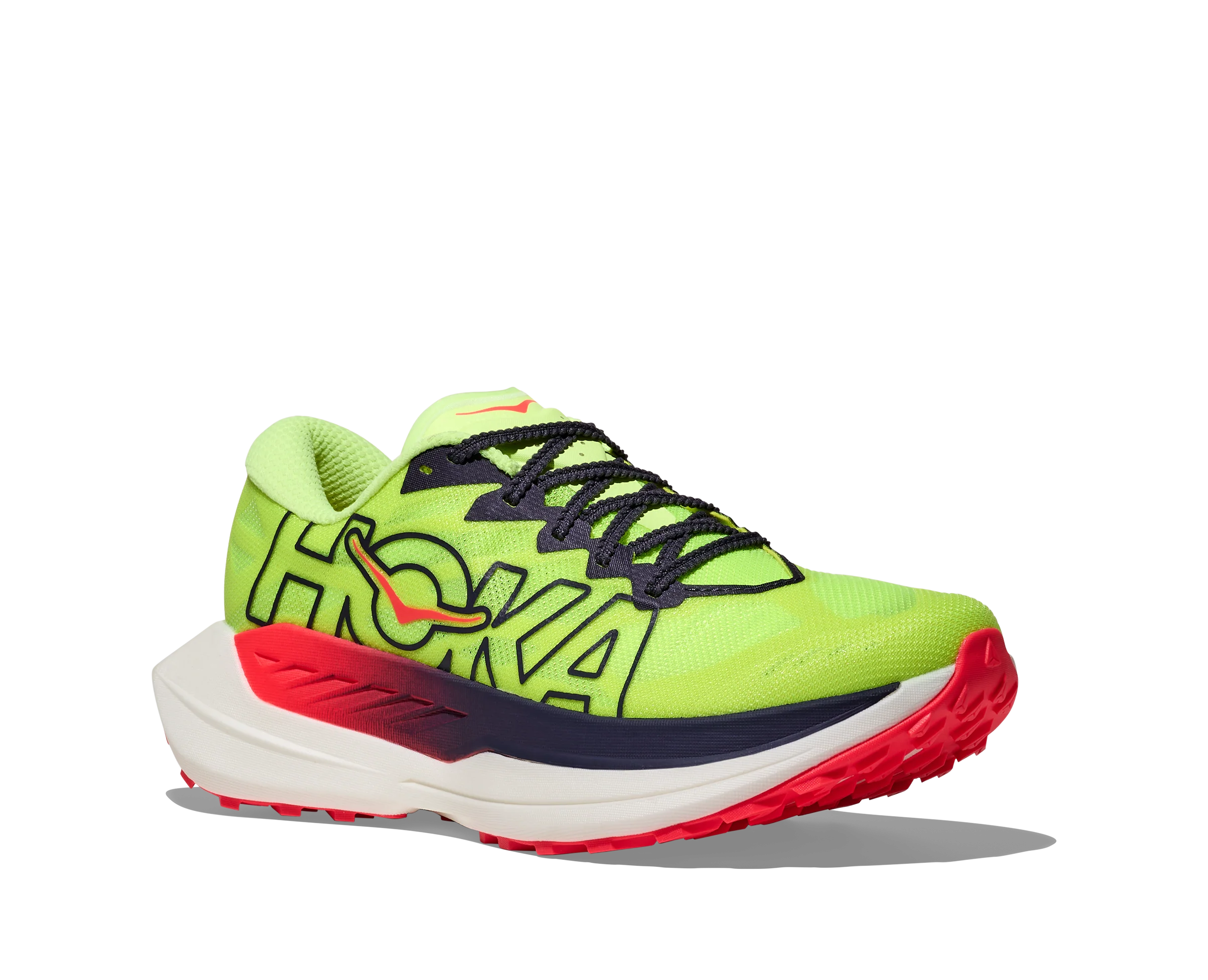 Hoka Mens Rocket X Trail - Neon Yuzu/Neon Flame - Trail - SS26 - Image 7
