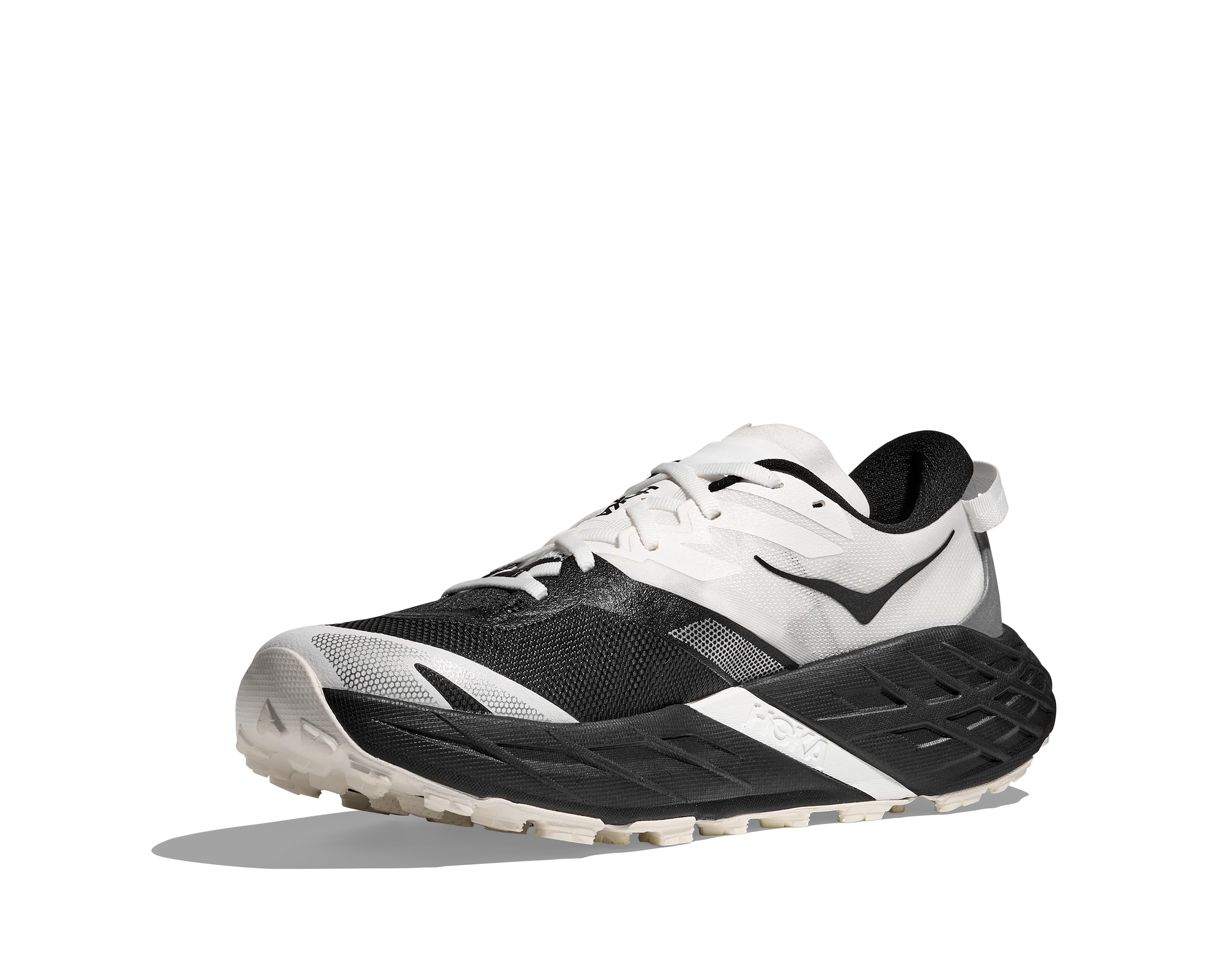 Hoka Mens Speedgoat 7 - Black/White - Trail - SS26 - Image 4