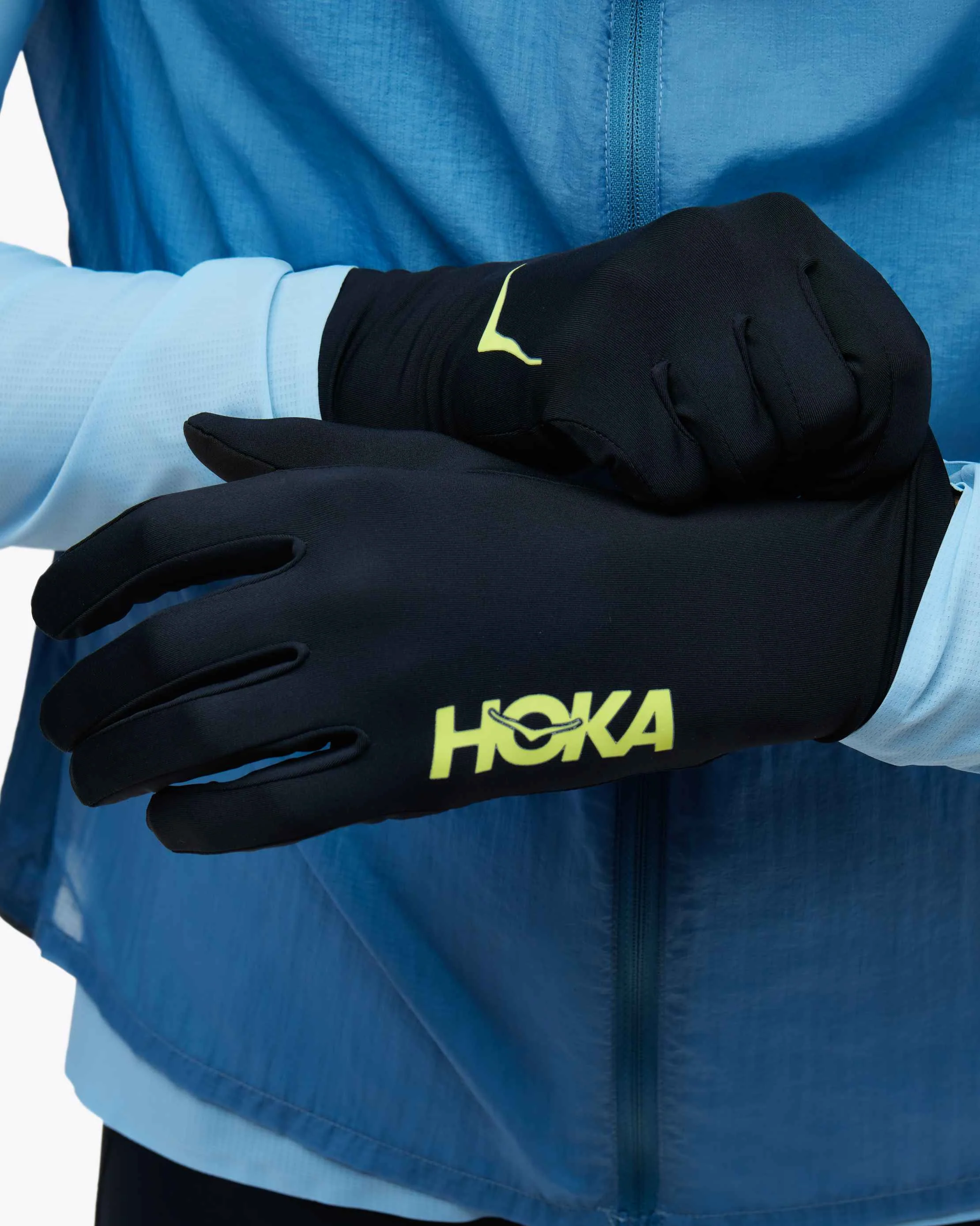 Hoka Unisex Airolite Run Gloves - Black - Image 2