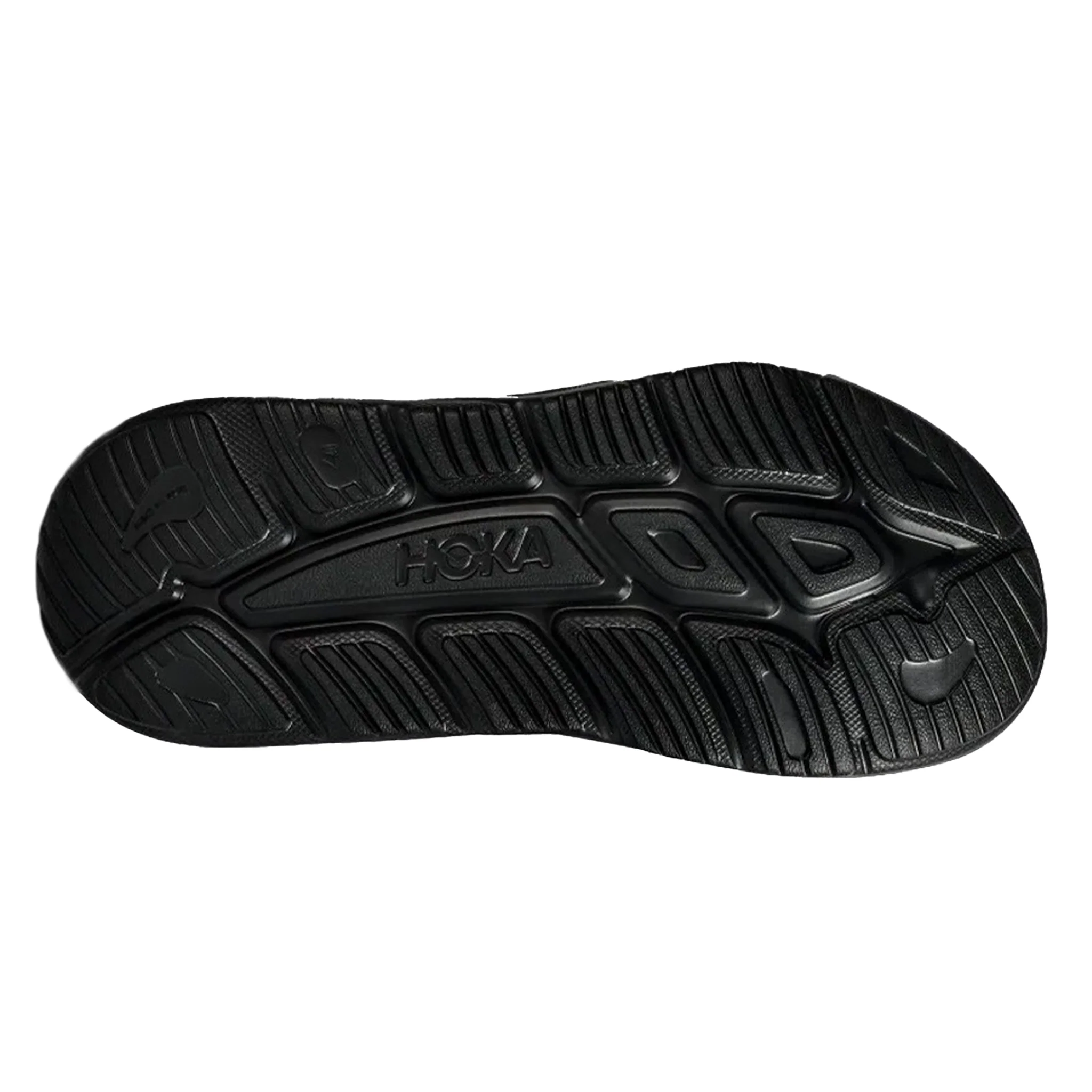 Hoka Unisex Ora Recovery Slide 3 - Black/Black - Image 2
