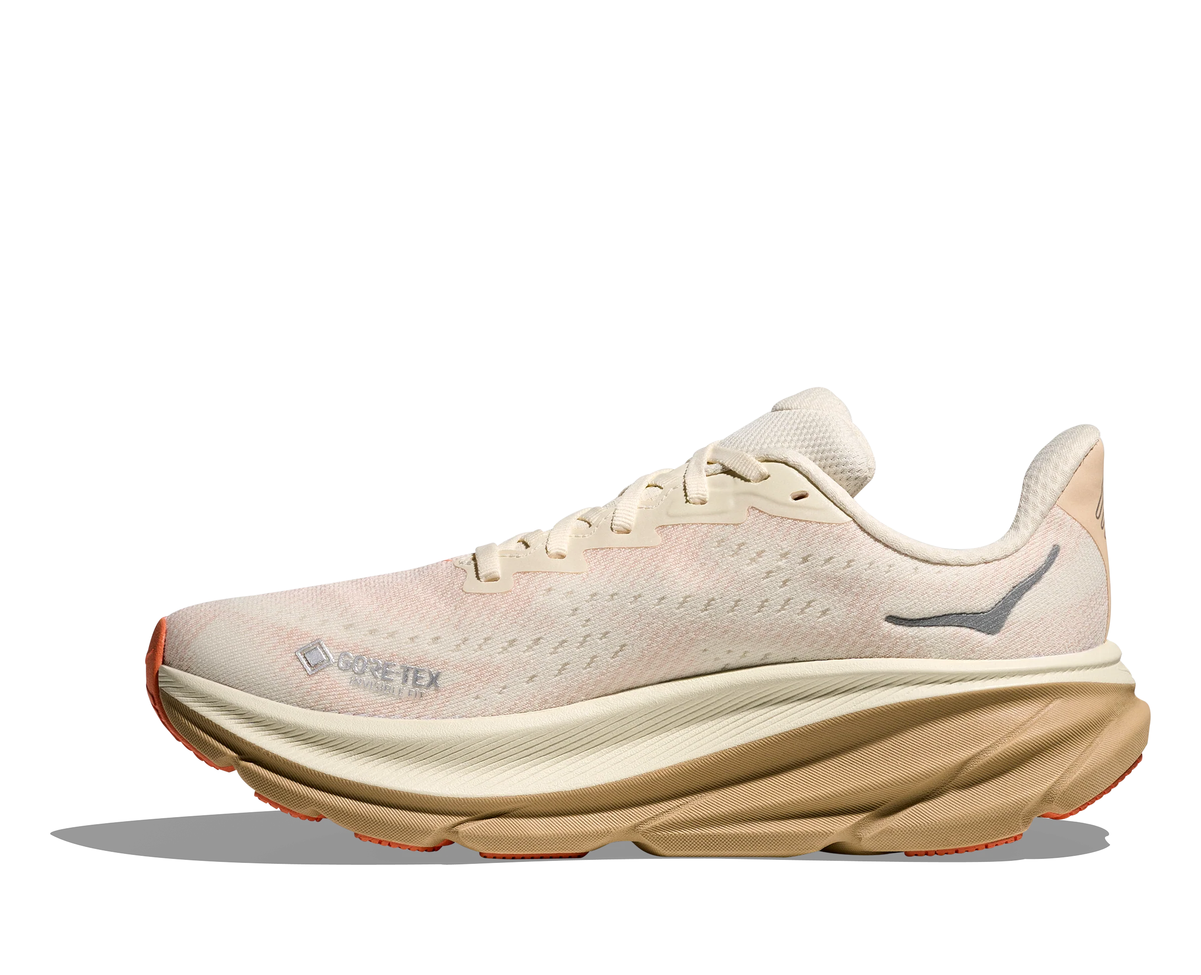 Hoka Womens Clifton 9 GTX - Eggshell/Khaki - Neutral - SS26 - Image 8