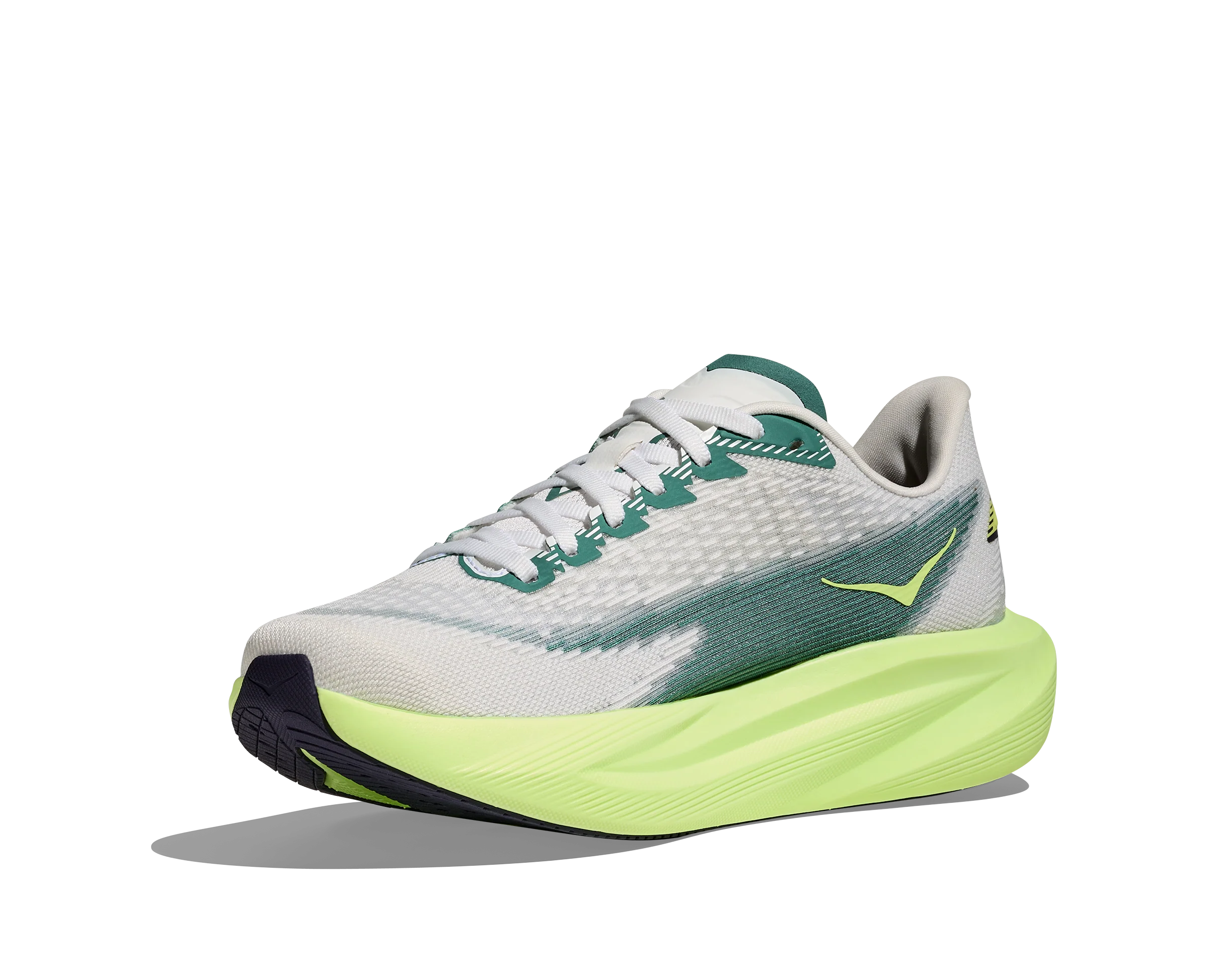 Hoka Womens Mach 7 - Frost/Neon Yuzu - Neutral - SS26 - Image 4