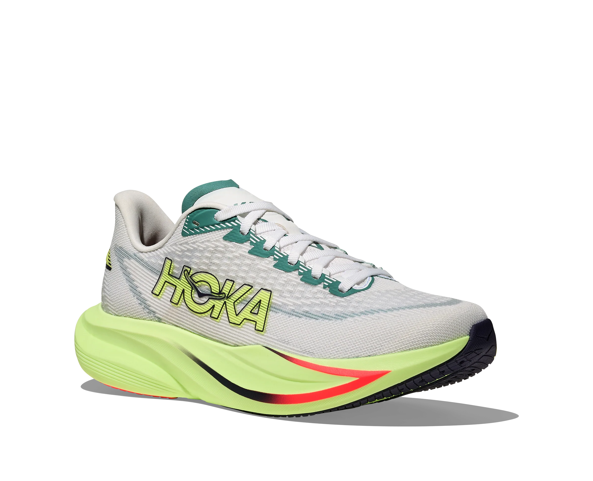 Hoka Womens Mach 7 - Frost/Neon Yuzu - Neutral - SS26 - Image 7