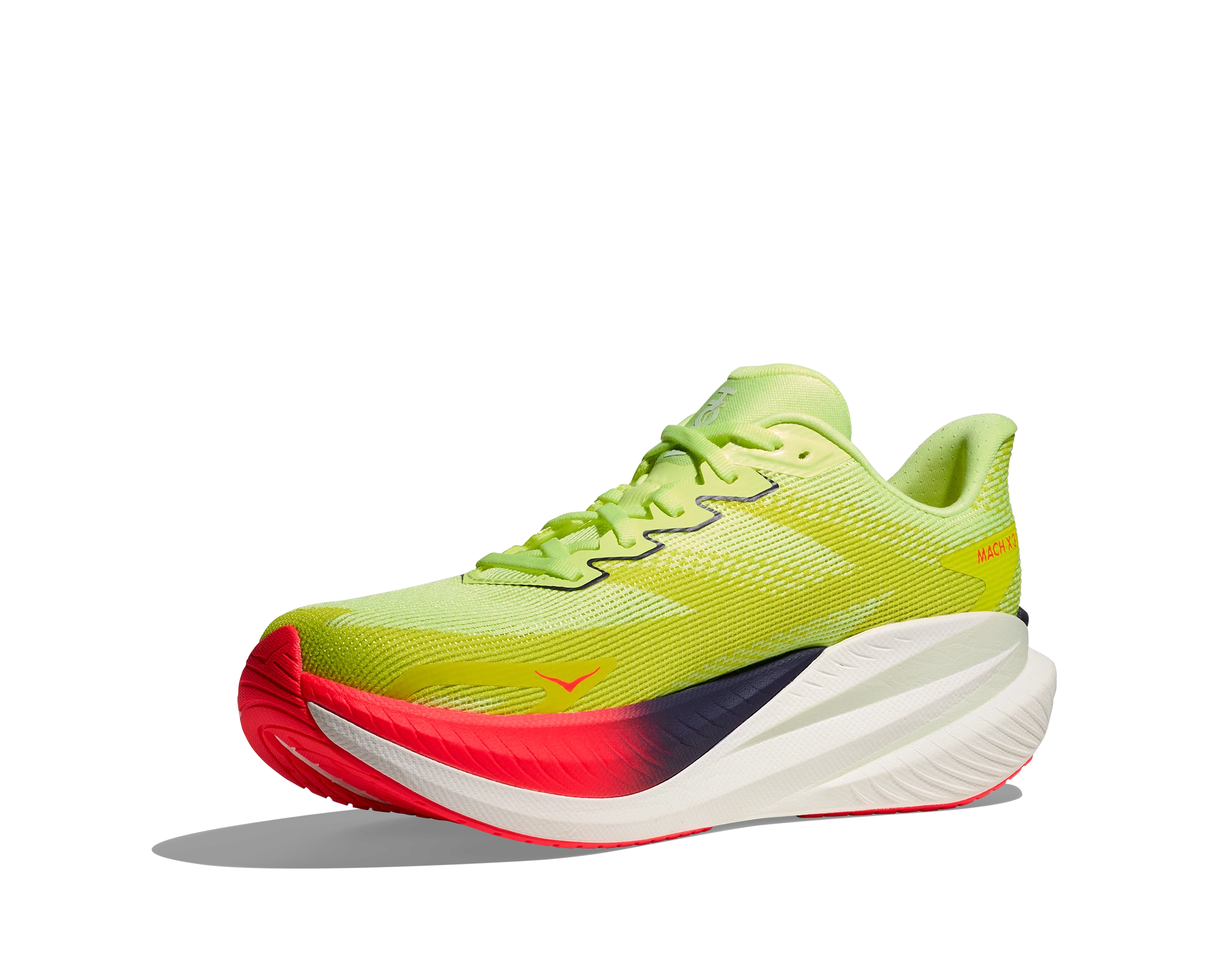 Hoka Womens Mach X 3 - Neon Yuzu/Squid Ink - Neutral - SS26 - Image 4