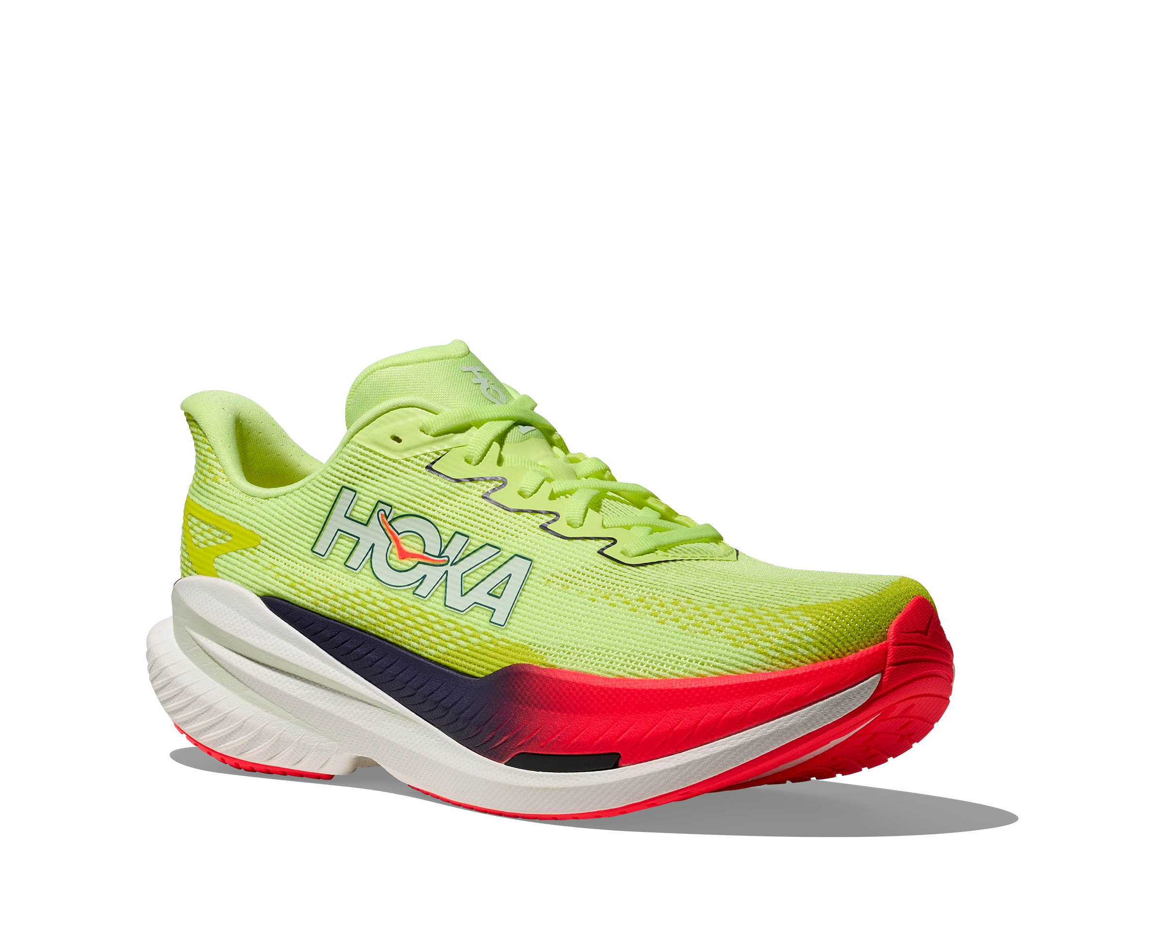 Hoka Womens Mach X 3 - Neon Yuzu/Squid Ink - Neutral - SS26 - Image 7