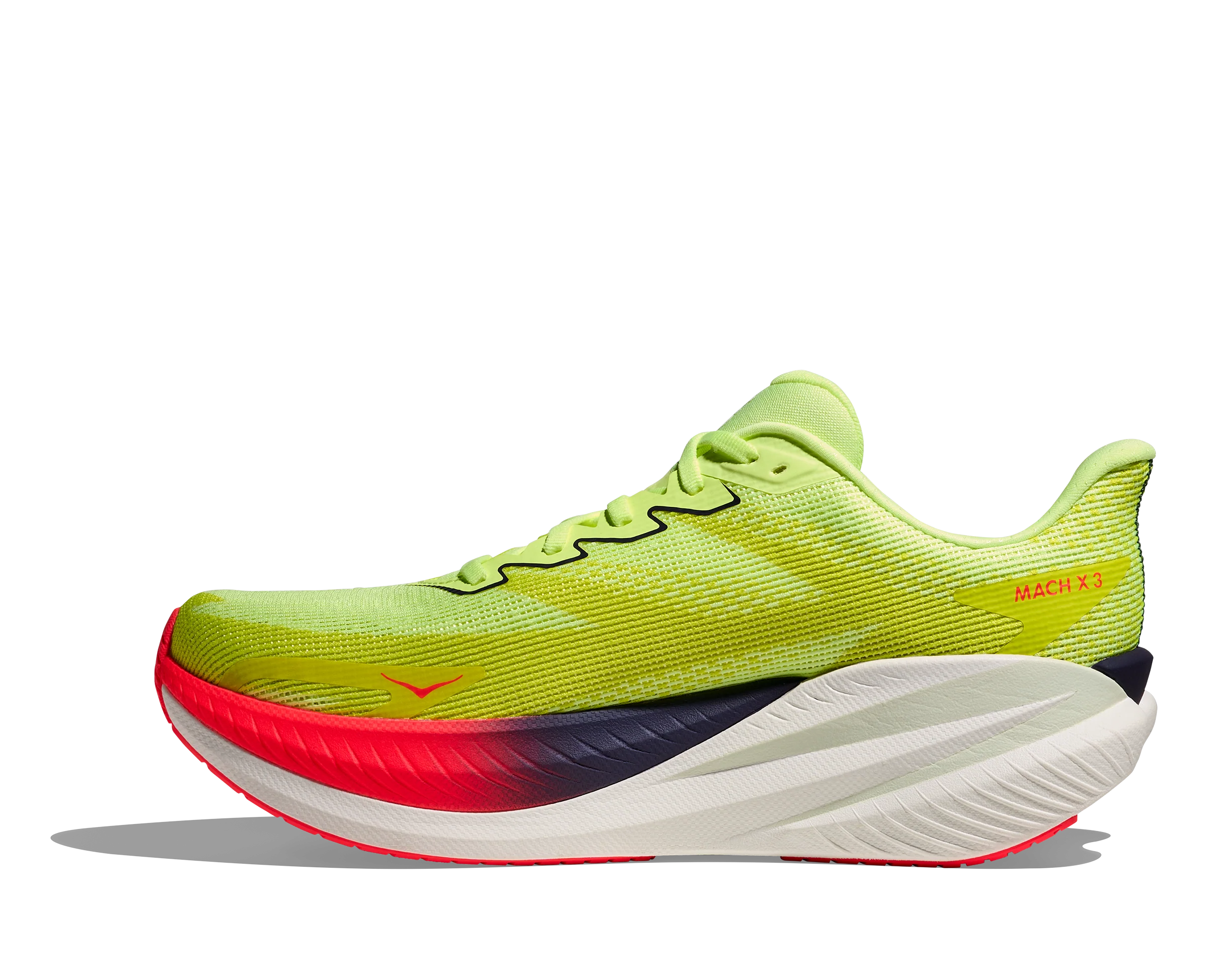 Hoka Womens Mach X 3 - Neon Yuzu/Squid Ink - Neutral - SS26 - Image 8