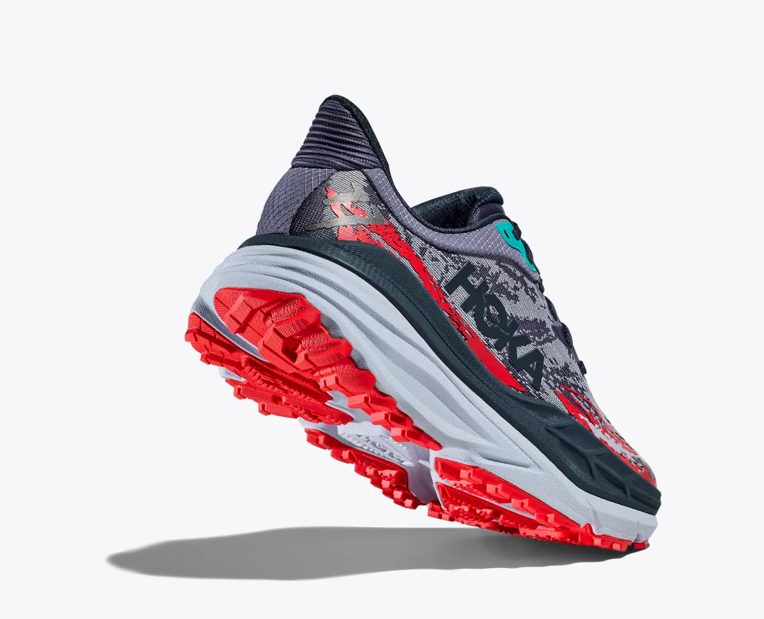 Hoka Womens Stinson 7 - Anchor/Gull - Trail - Image 4