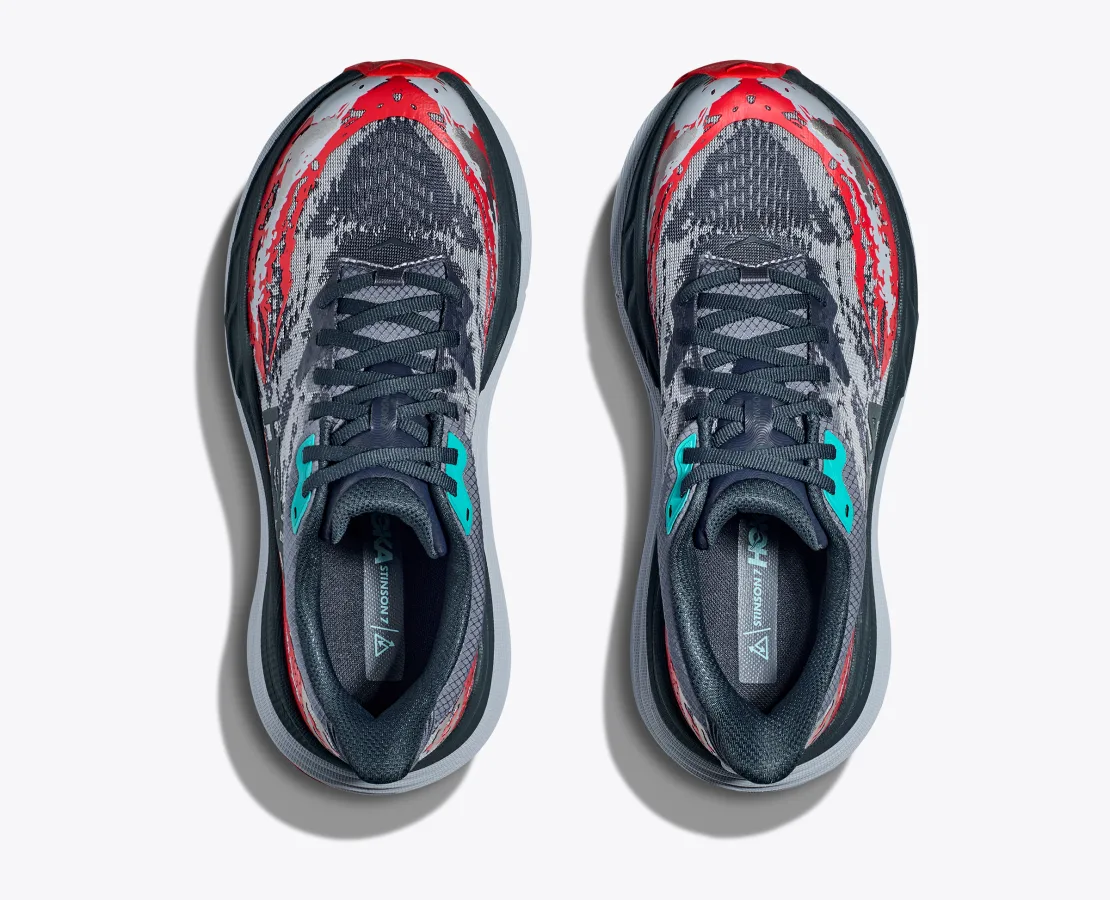 Hoka Womens Stinson 7 - Anchor/Gull - Trail - Image 5