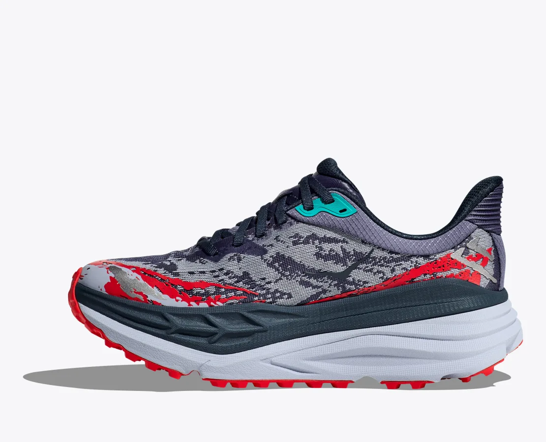Hoka Womens Stinson 7 - Anchor/Gull - Trail - Image 9