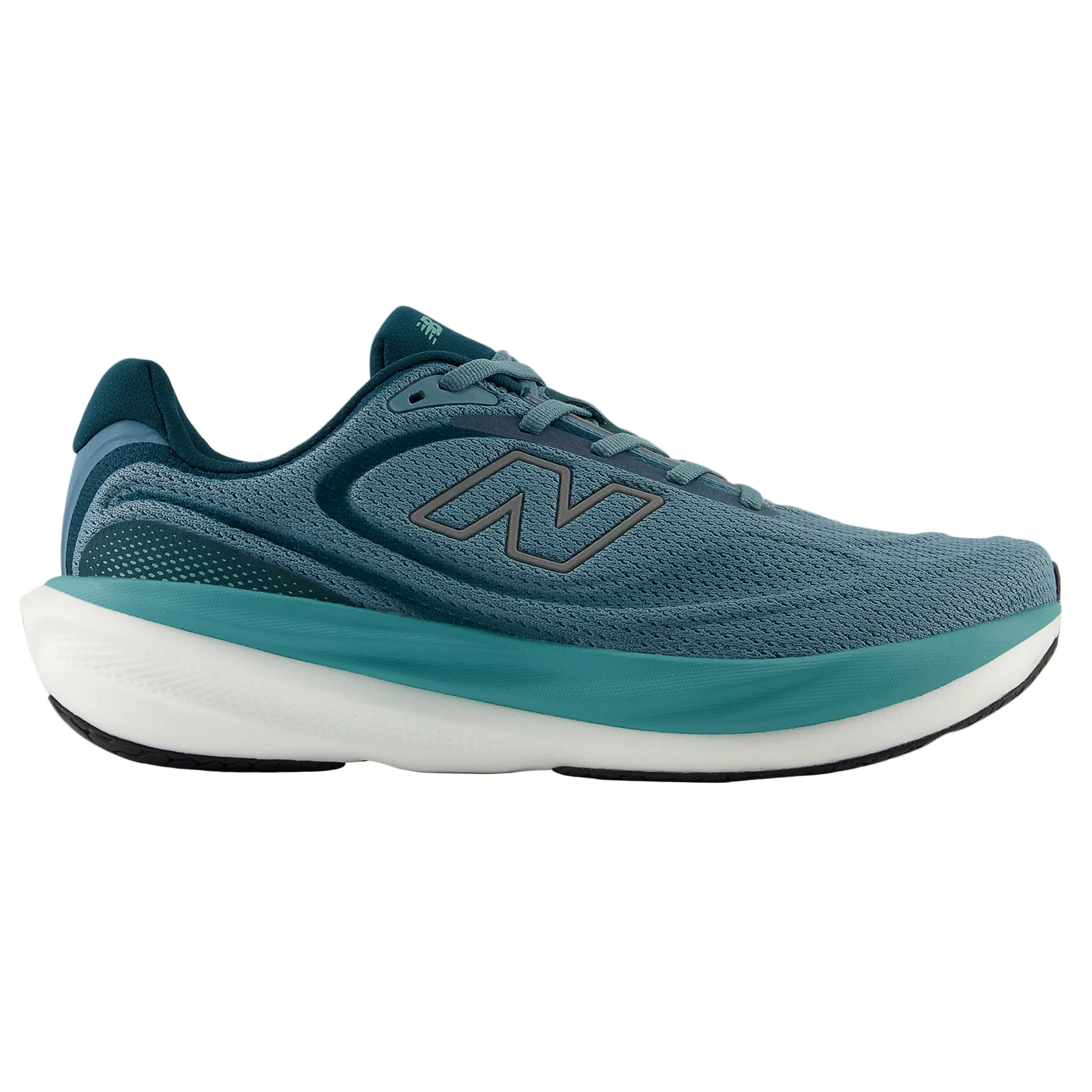 New Balance Mens 1080V15 - Medusa Green/Dark Silver Metallic/Salt Water - Neutral - SS26