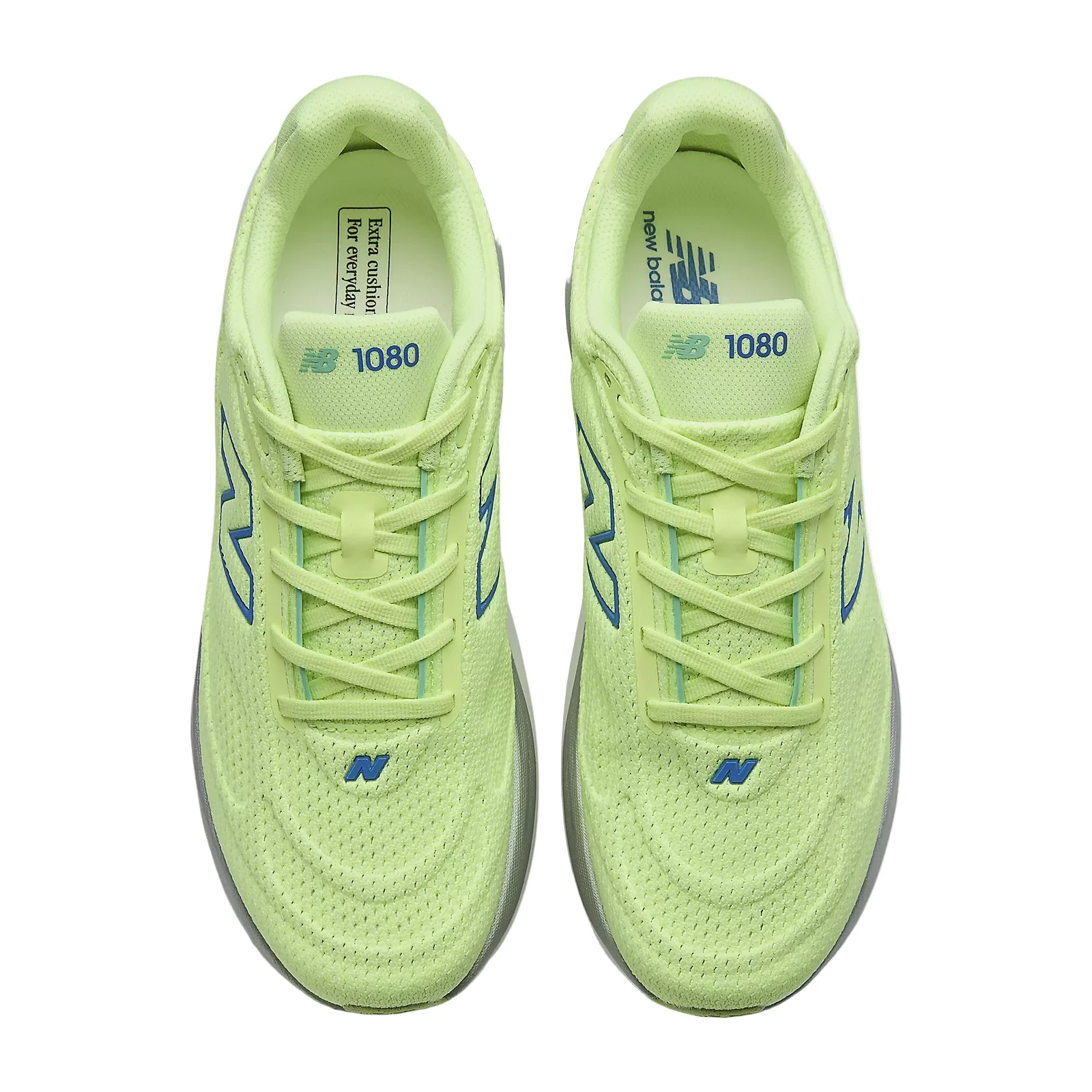New Balance Mens 1080V15 Wide - 2E Width - Afterglow/Blue Bird/Silver Metallic - Neutral - SS26 - Image 3