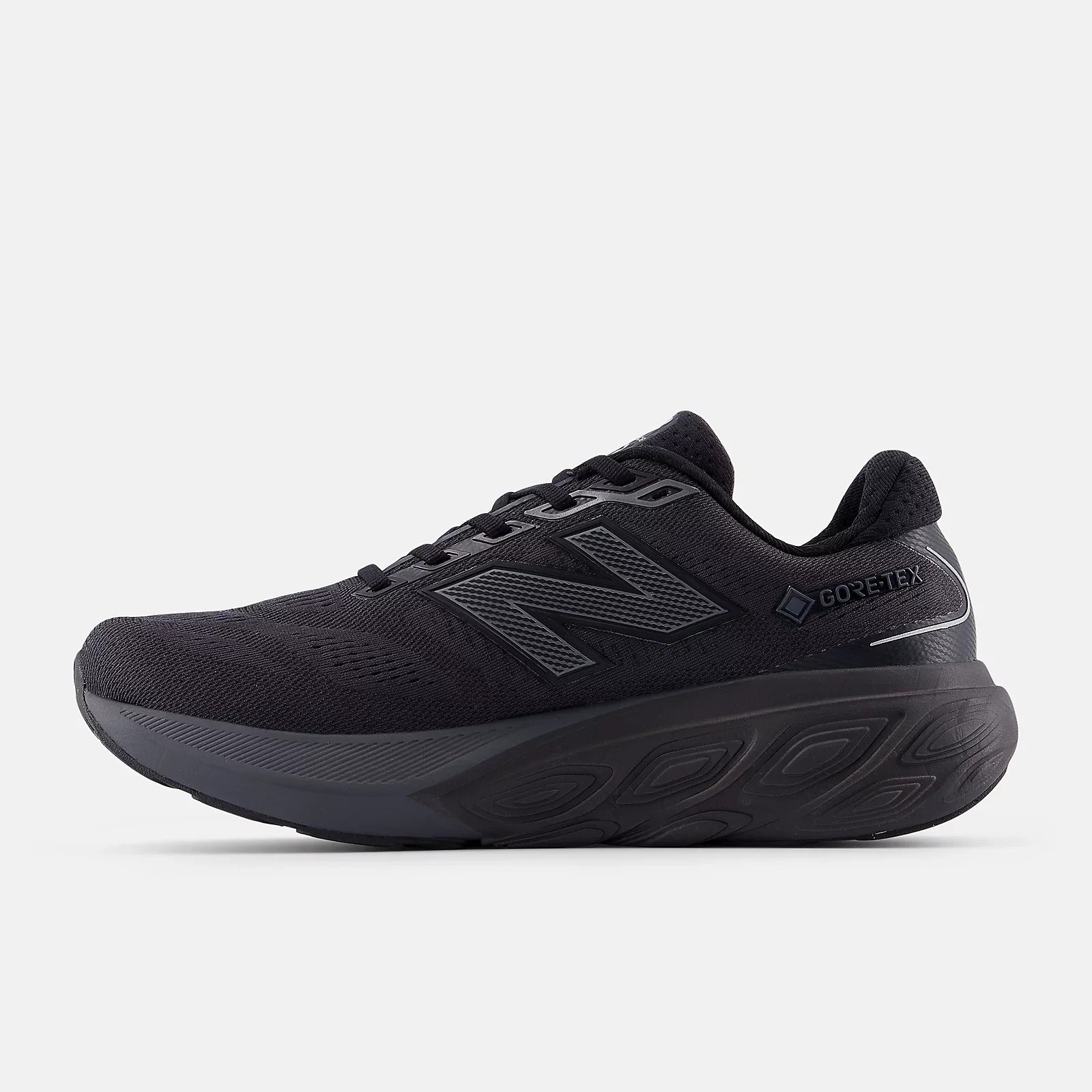 New Balance Mens 880V15 GTX - Black/Castlerock/Silver Metallic - Neutral - AW25 - Image 3