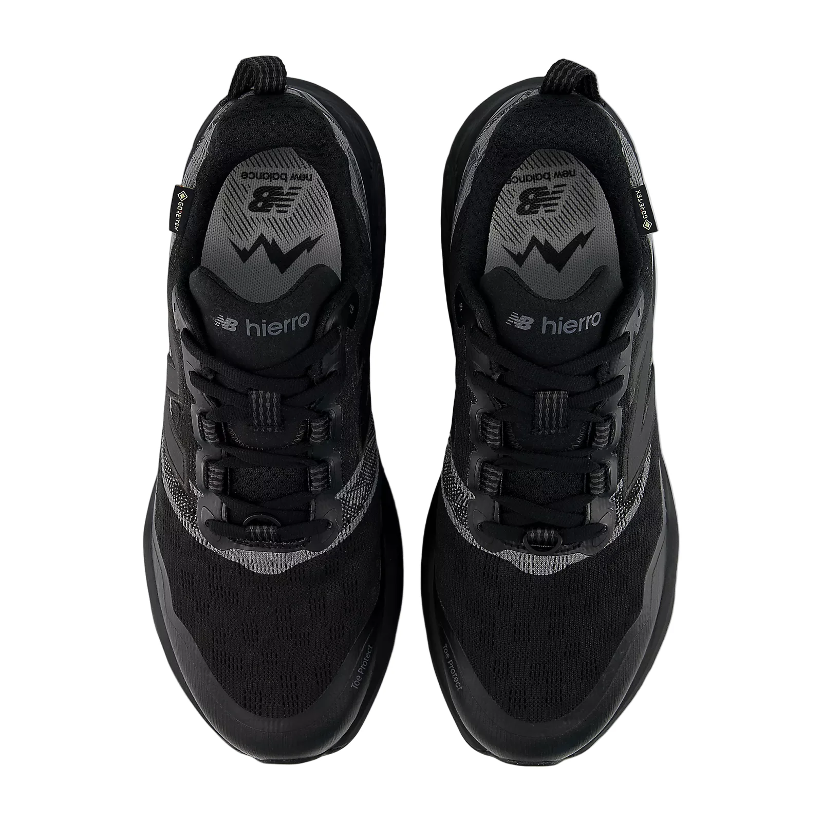 New Balance Mens Fresh Foam Hierro V9 Gore-Tex - Black/Faded Black/Castlerock - Trail - AW25 - Image 3