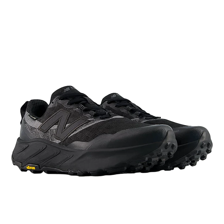 New Balance Mens Fresh Foam Hierro V9 Gore-Tex - Black/Faded Black/Castlerock - Trail - AW25 - Image 4