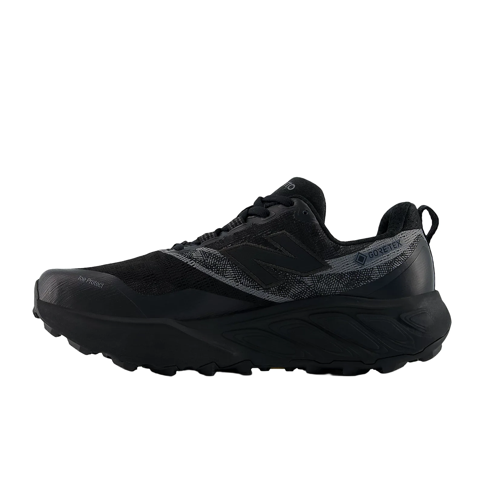 New Balance Mens Fresh Foam Hierro V9 Gore-Tex - Black/Faded Black/Castlerock - Trail - AW25 - Image 6