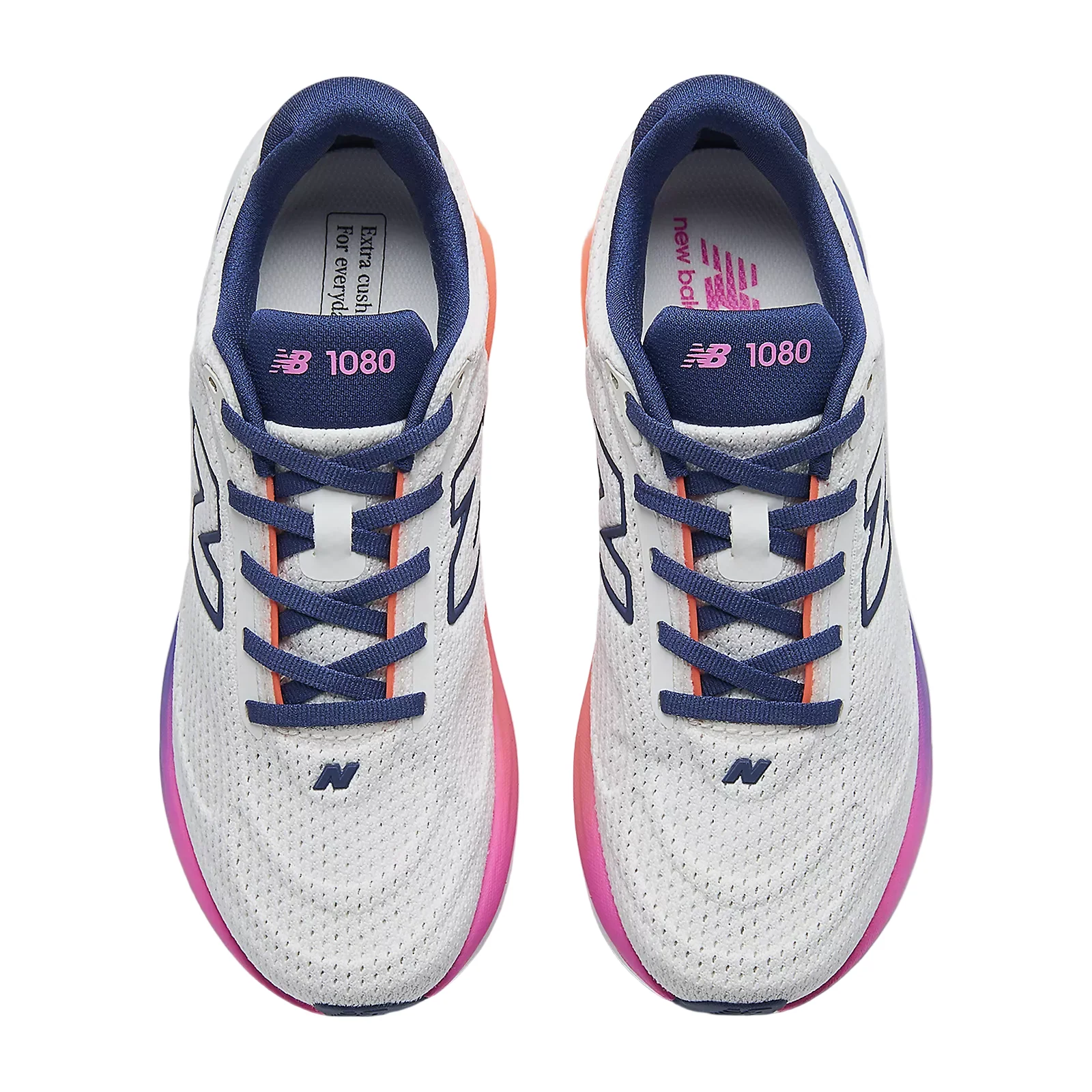 New Balance Womens 1080V15 - Sea Salt/Blue Oyster - Neutral - SS26 - Image 6