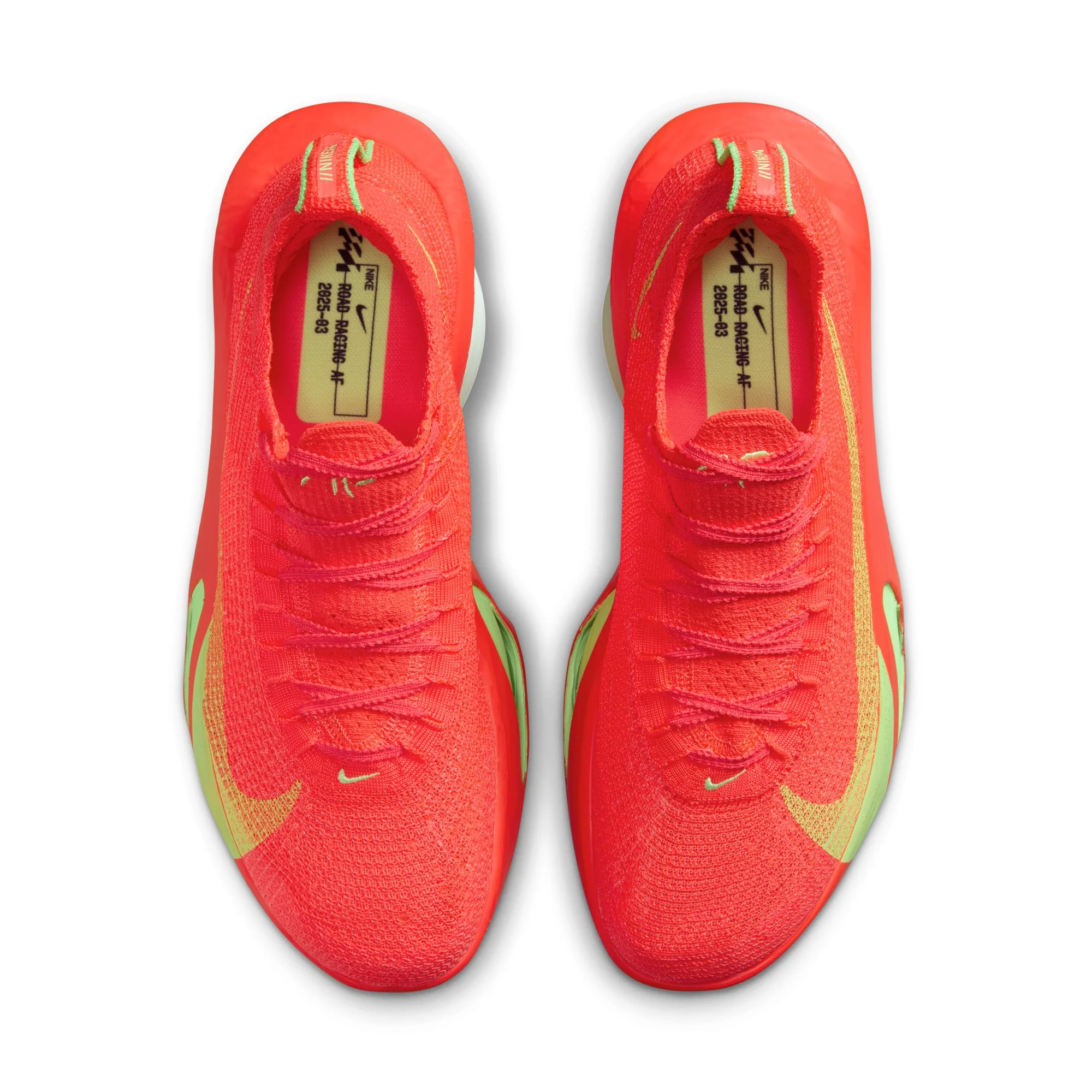 Nike Mens Alphafly 3 - Bright Crimson/Lime Blast/Mint Foam - Neutral - SP25 - Image 9
