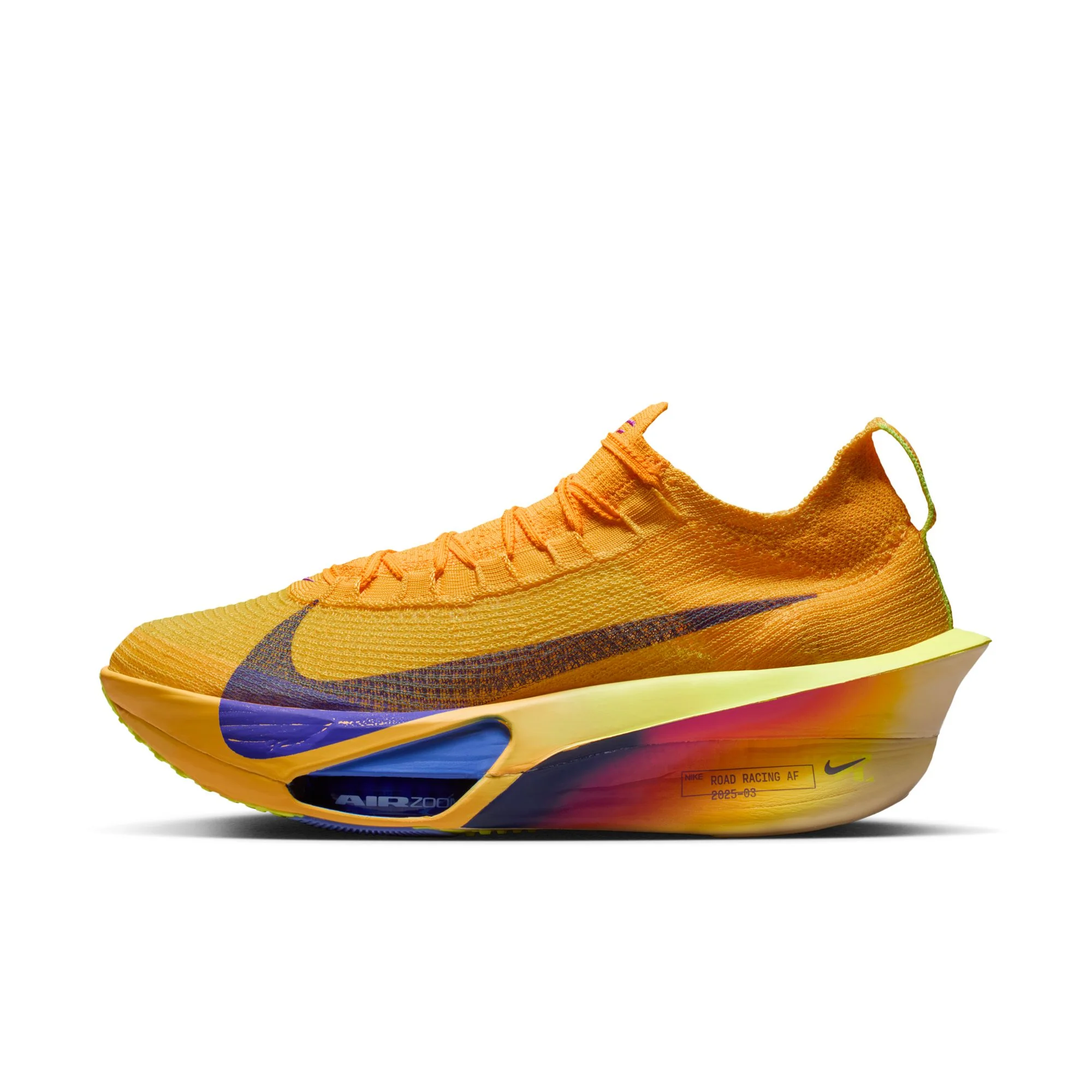 Nike Mens Alphafly 3 - Laser Orange/Indigo Burst/Citron Pulse - Neutral - SP26 - Image 3